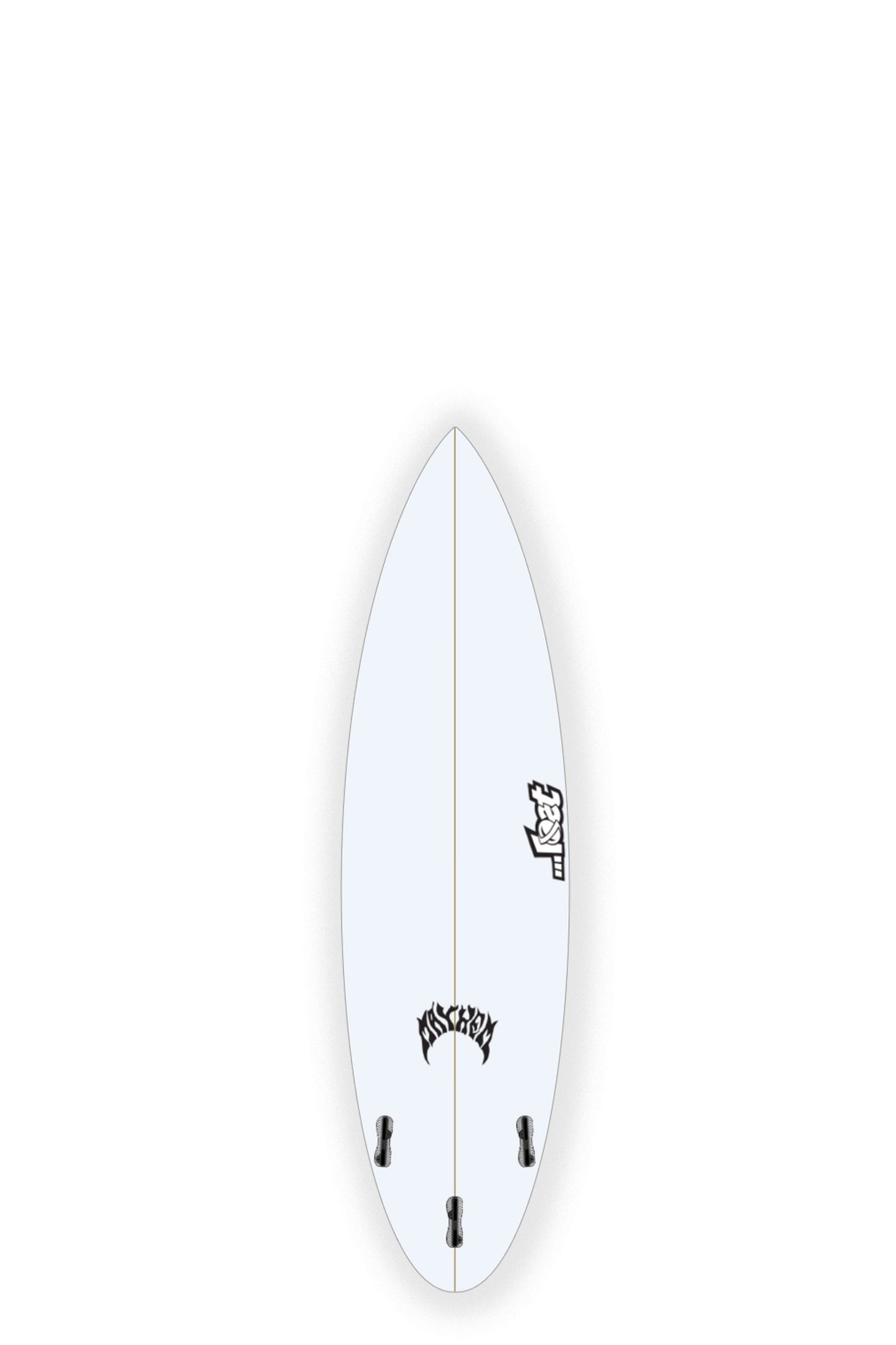 White Lost Surfboard F1 size 6'1" at Pukas Surf Shop - 2