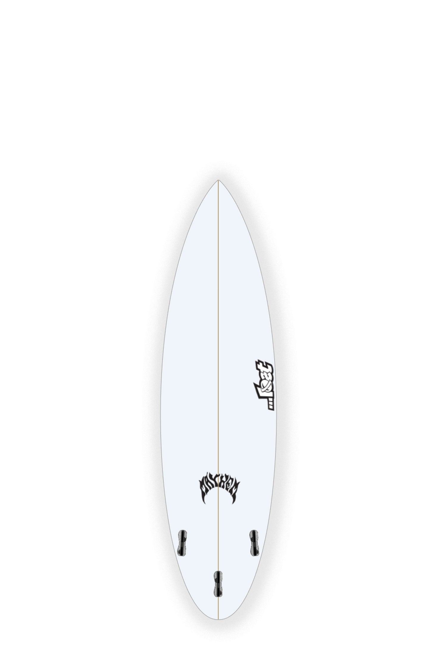 White Lost Surfboard F1 size 6'5" at Pukas Surf Shop - 2