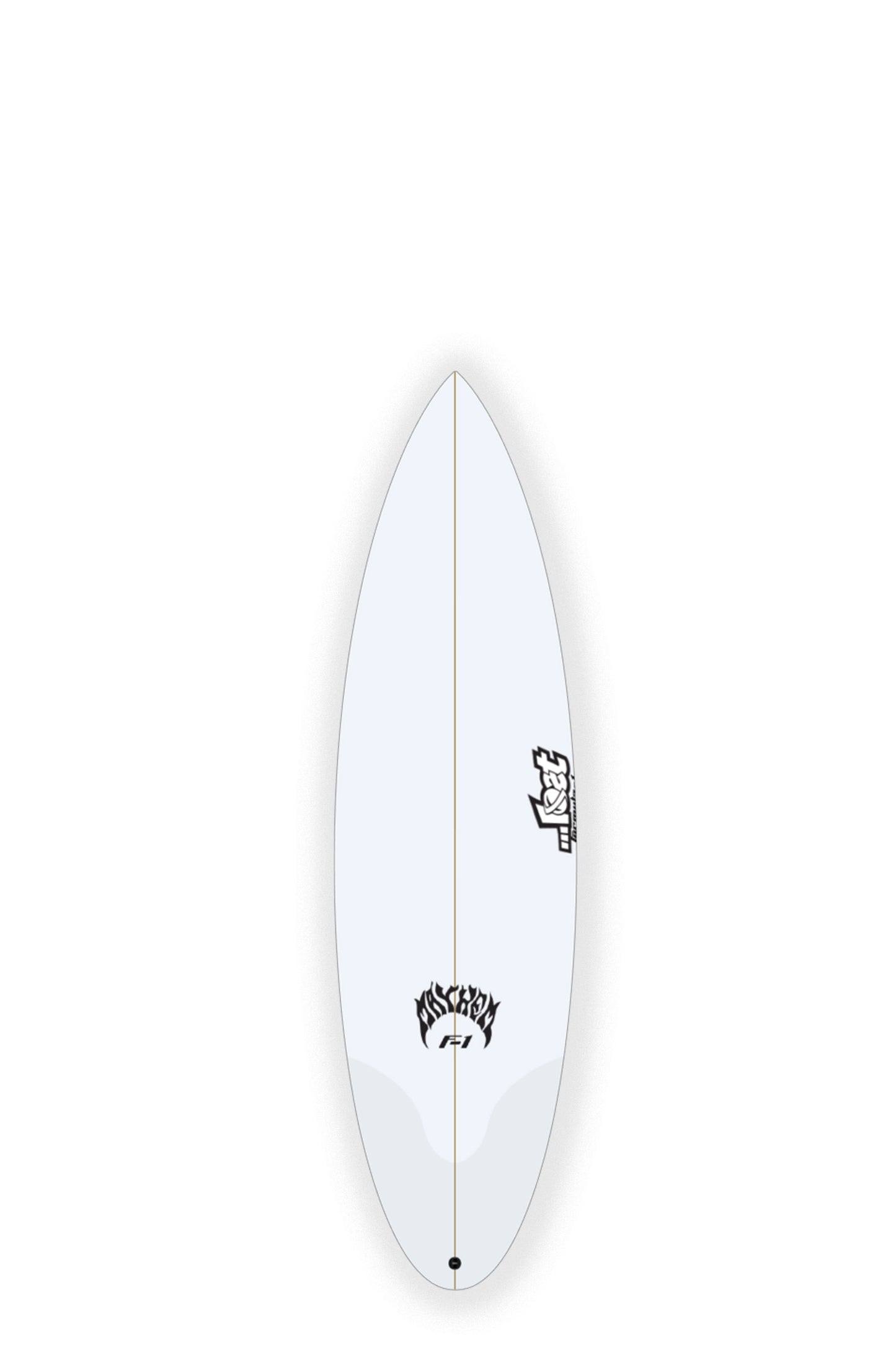 White Lost Surfboard F1 size 6'6" at Pukas Surf Shop