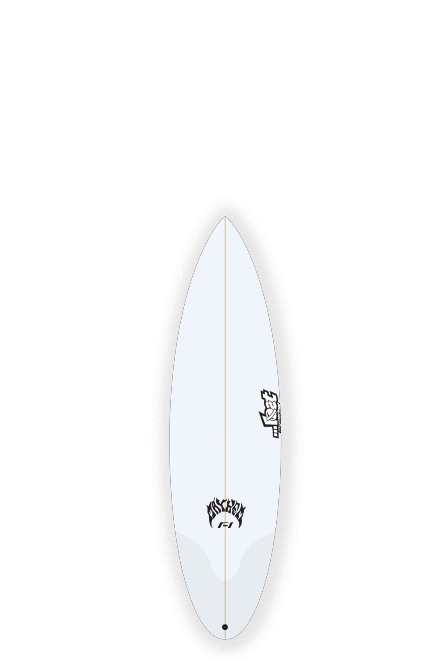 White Lost Surfboard F1 size 5'10" at Pukas Surf Shop