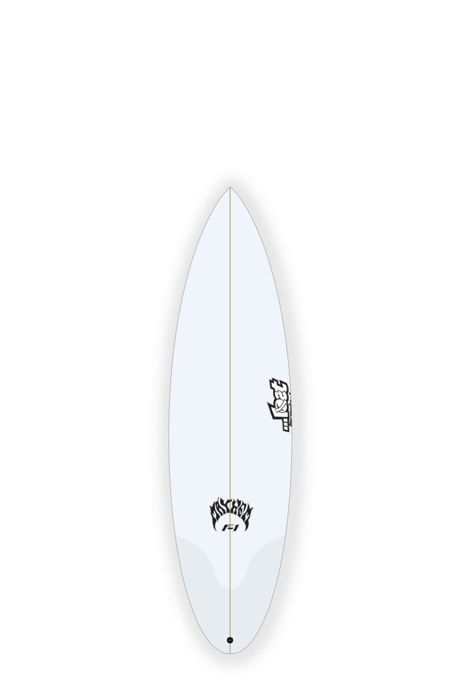 White Lost Surfboards F1 size 6'6" at Pukas Surf Shop