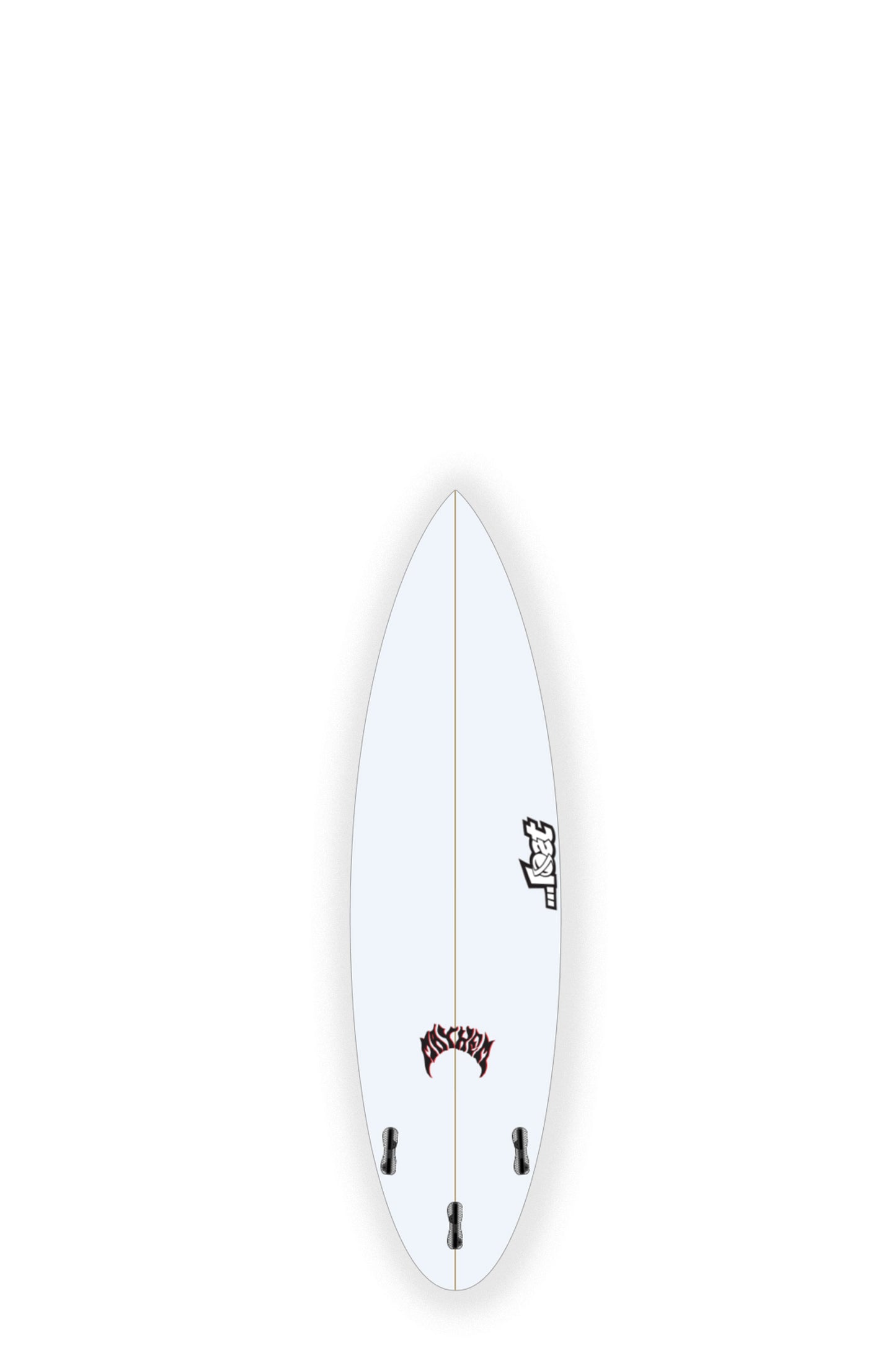 Lost Surfboards F1 surfboard with yellow and orange design at Pukas Surf Shop - 2