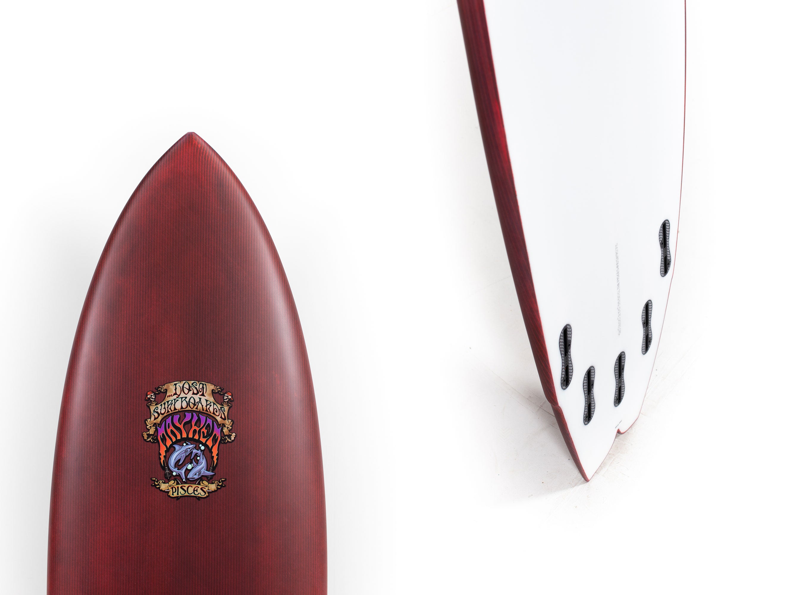 ぽぽ スクイーズ Lost Surfboard - PISCES 5'10