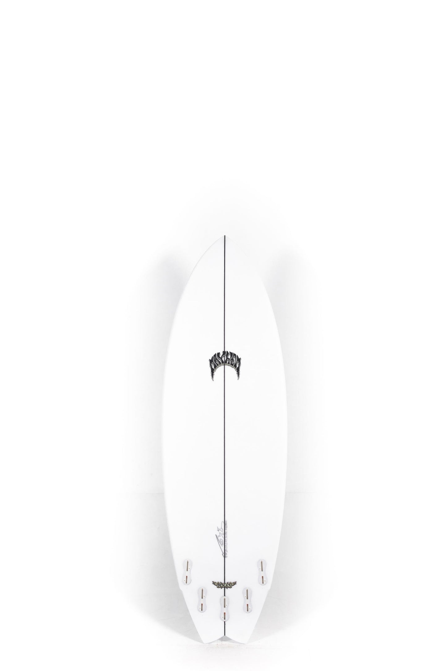White Lost Surfboard Pisces size 5'8" at Pukas Surf Shop - 2