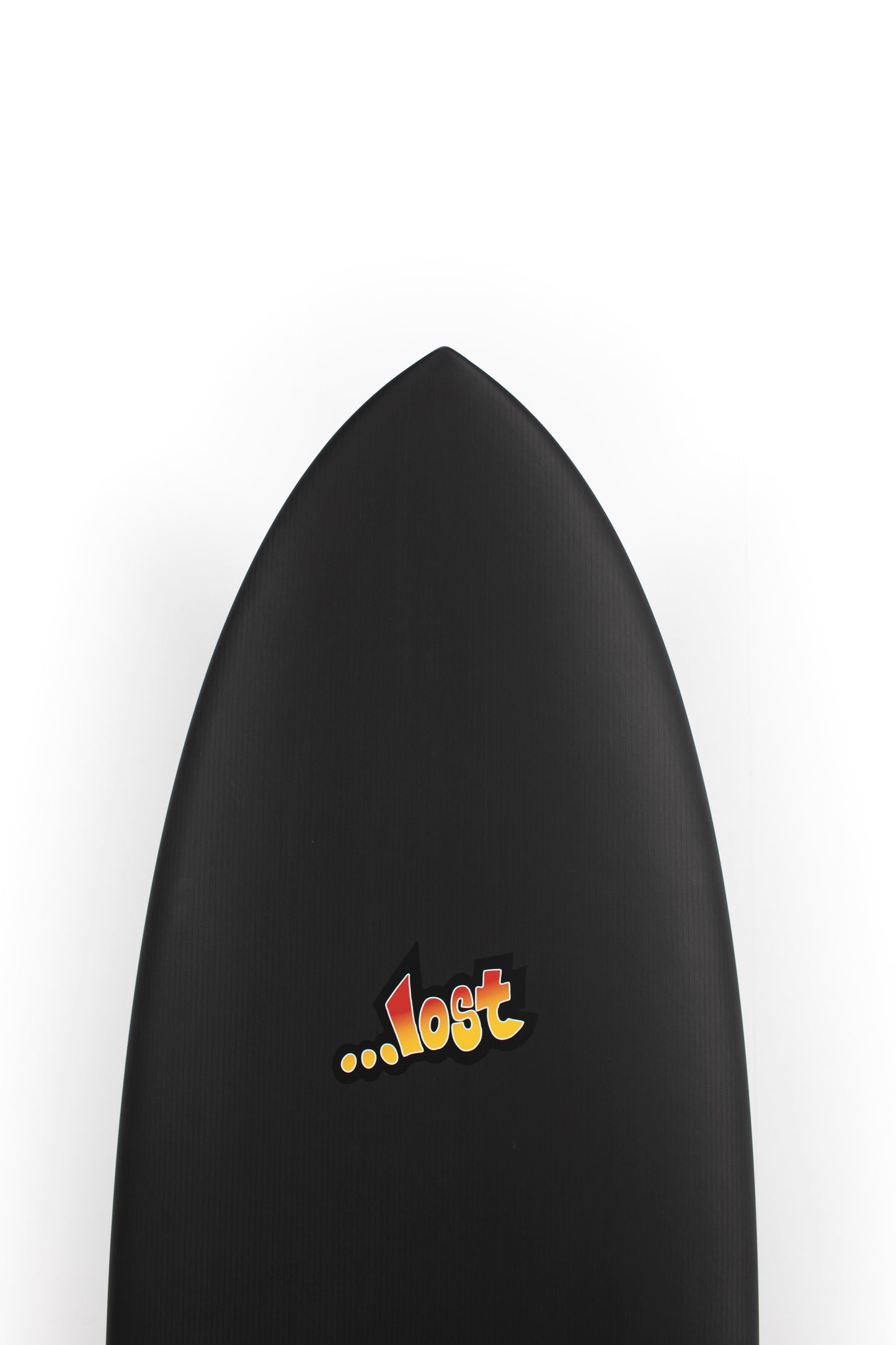 Black Lost Surfboard Puddle Jumper size 5'10" on a white background at Pukas surf shop - 3