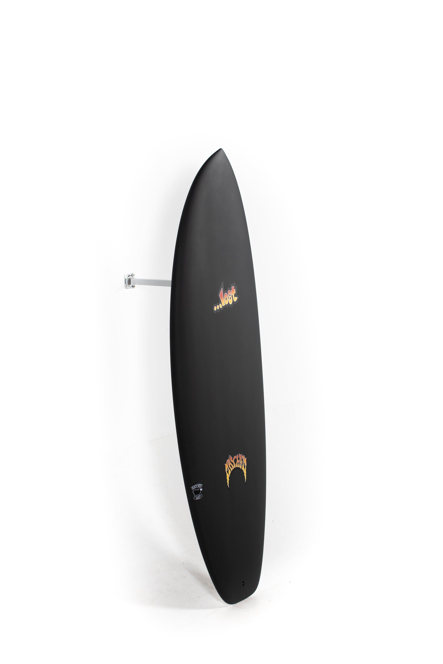 Black Lost Surfboard Puddle Jumper size 5'10" on a white background at Pukas surf shop - 5