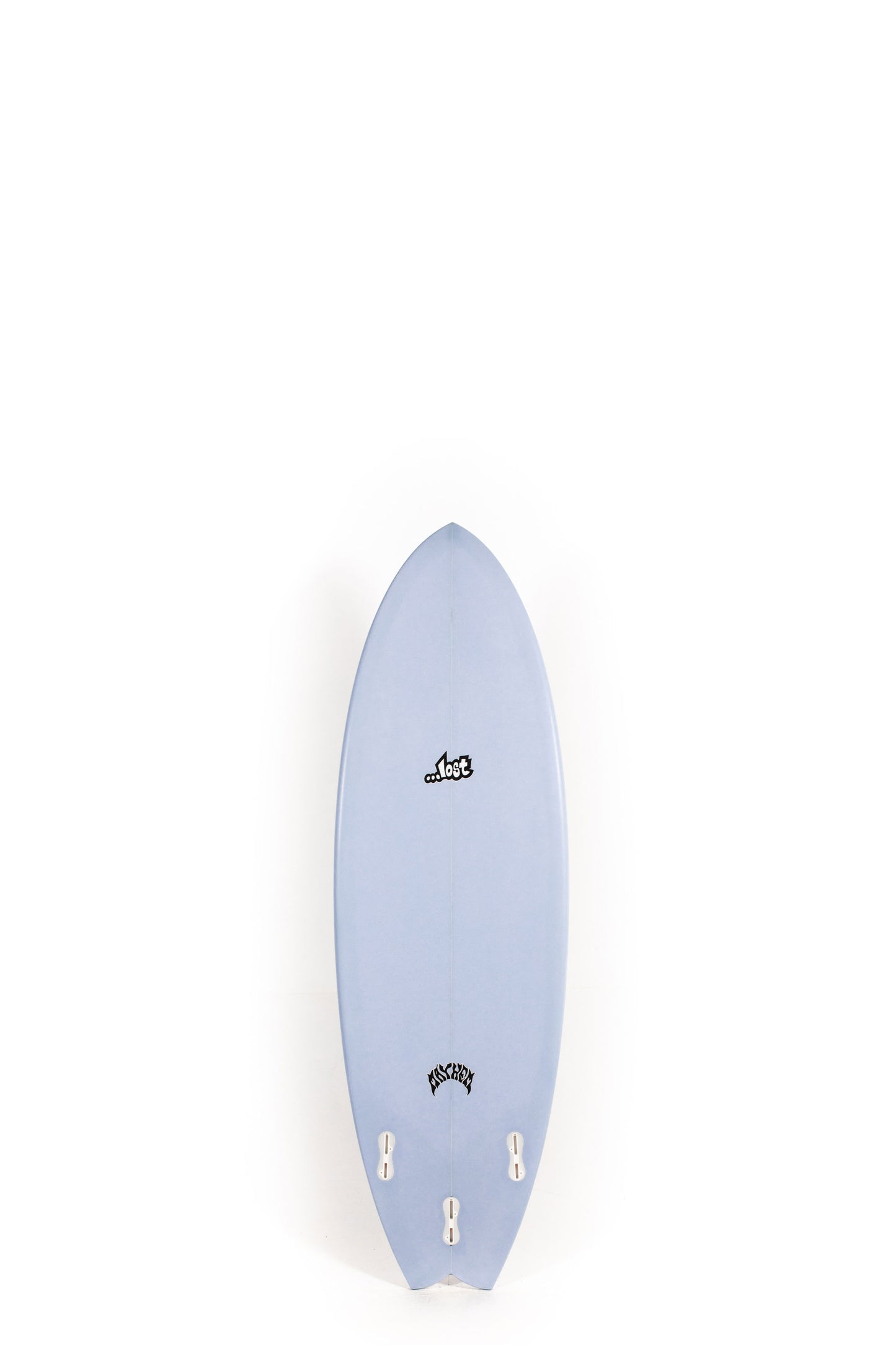 White and lilac Lost Surfboard RNF 96 size 5'5" at Pukas surf Shop - 2