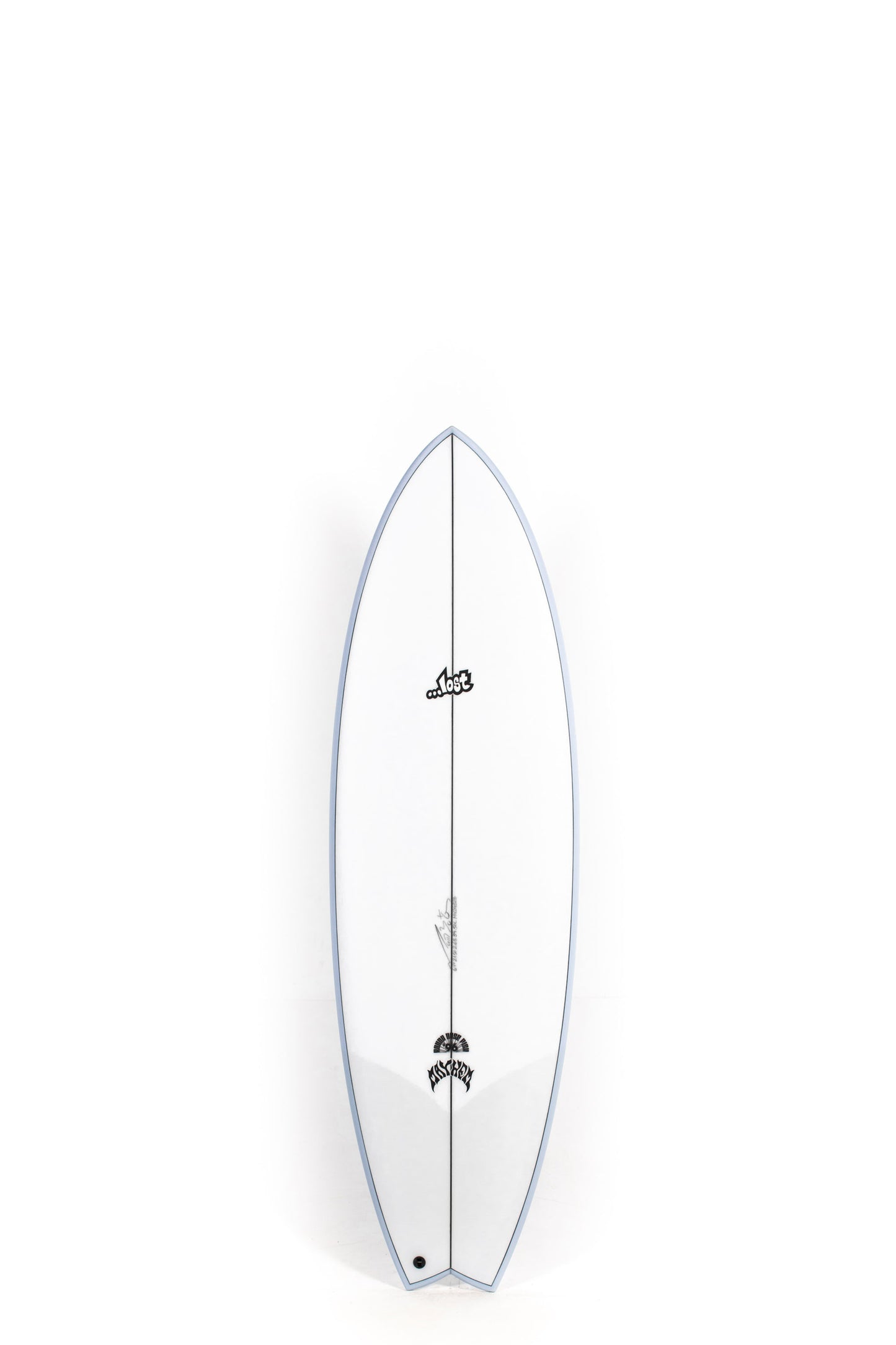 White and Lilac Lost Surfboard RNF 96 size 6'1" at Pukas Surf Shop