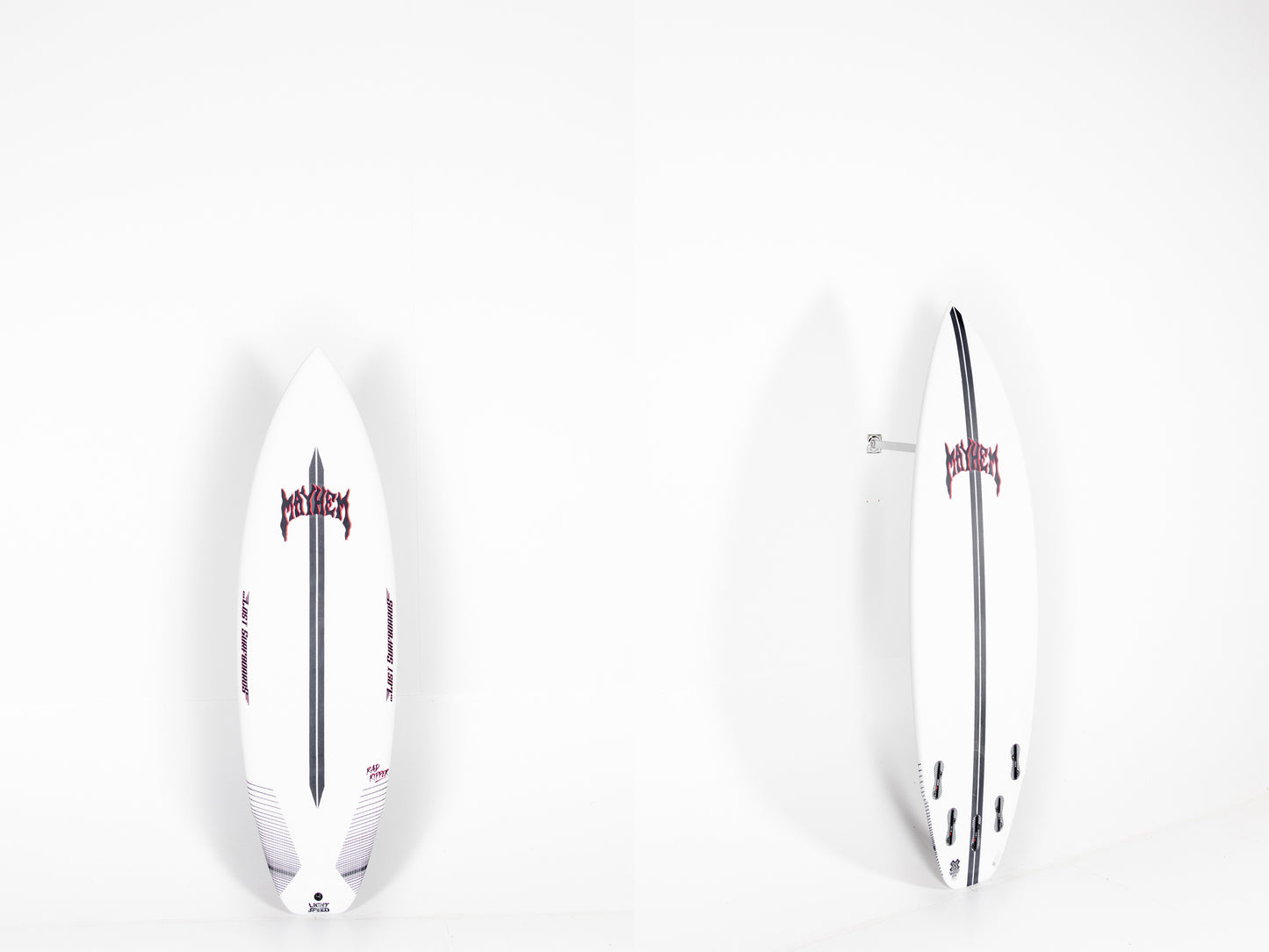 Lost Surfboard - RAD RIPPER by Matt Biolos - Light Speed - 5'7” x