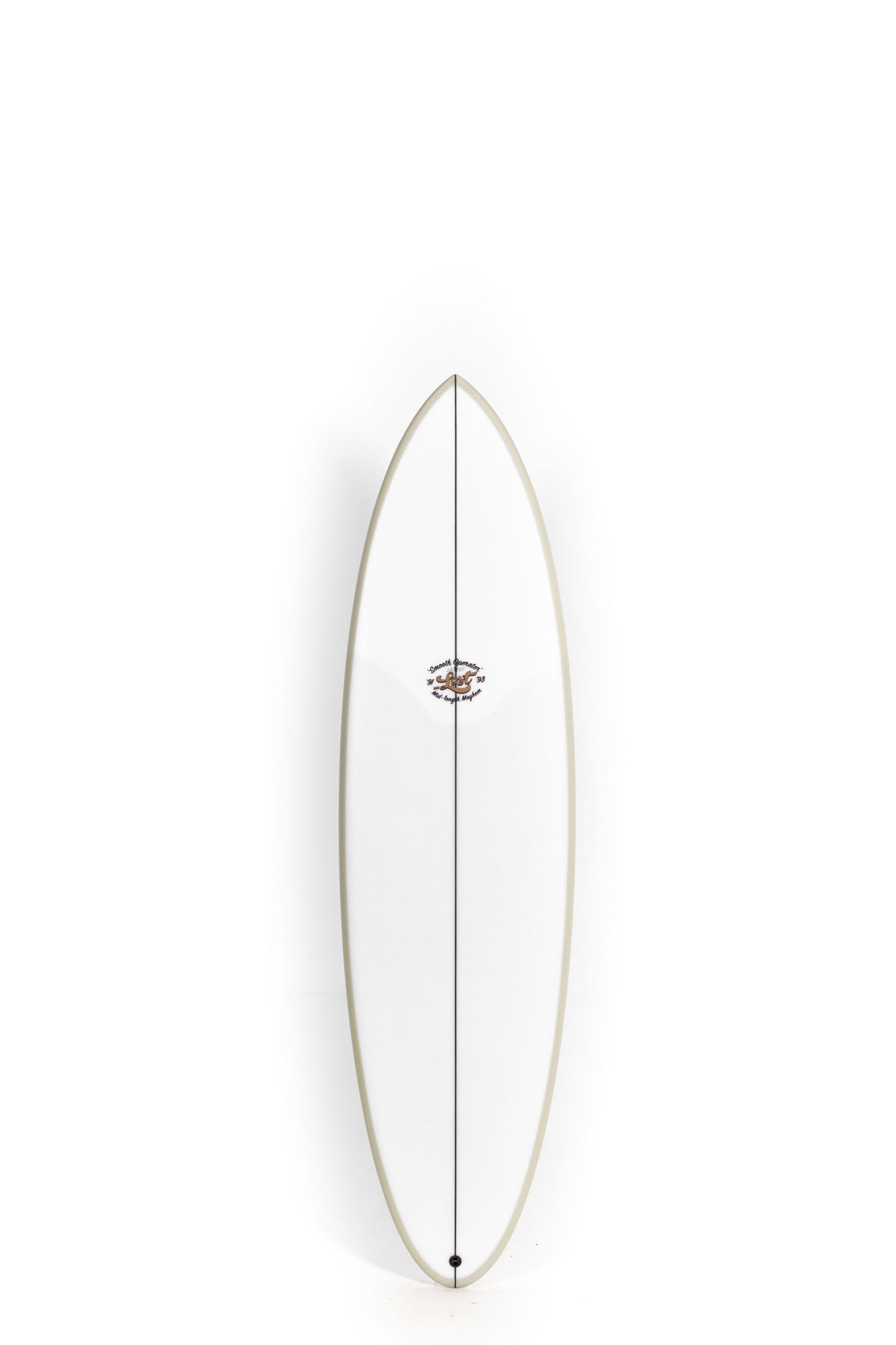 White and beige Lost Surfboard Smooth Operator size 6'6" at Pukas Surf Shop