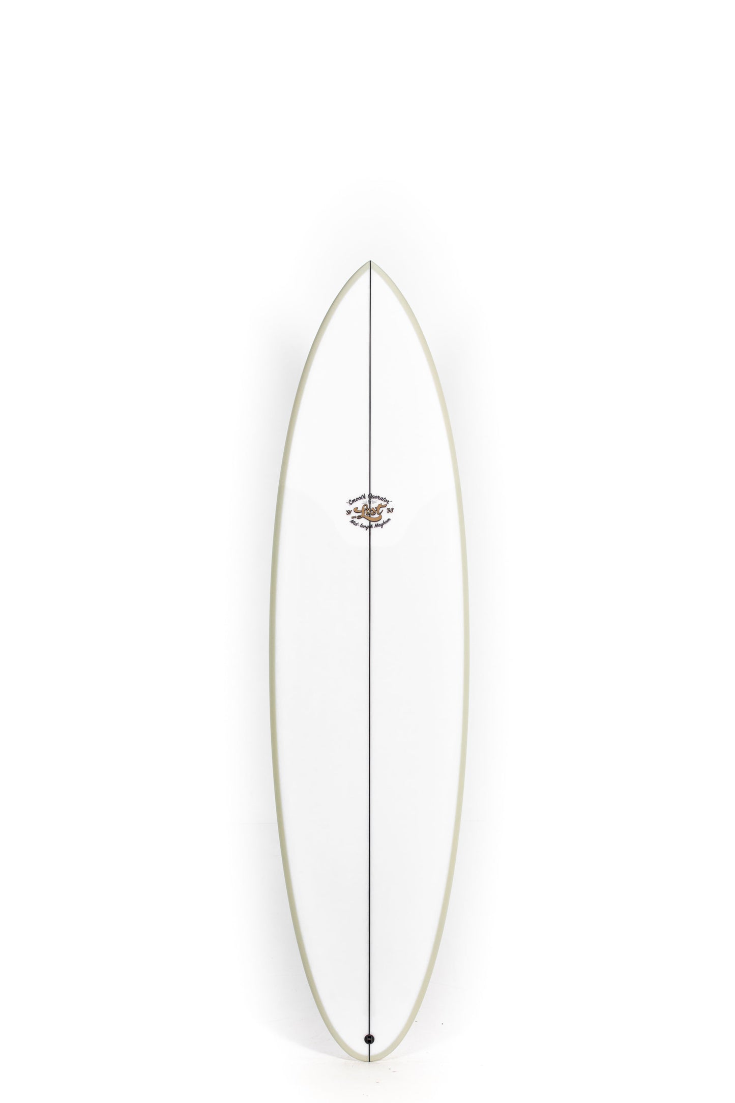 White and beige Lost Surfboard Smooth Operator size 7'0" at Pukas Surf Shop