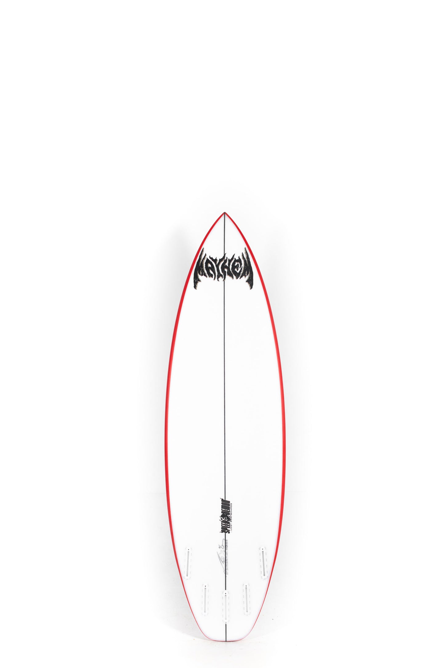 Lost Speed demon with red outline on a white background by Pukas Surf Shop - 2