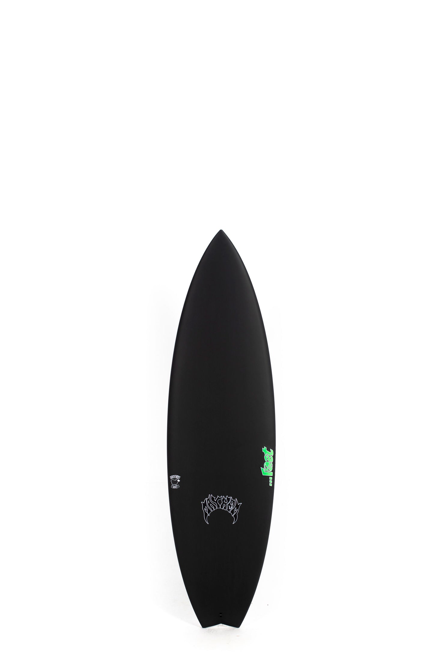 Black Sub Driver 3.0 size 5'8" on a white background by Pukas Surf Shop