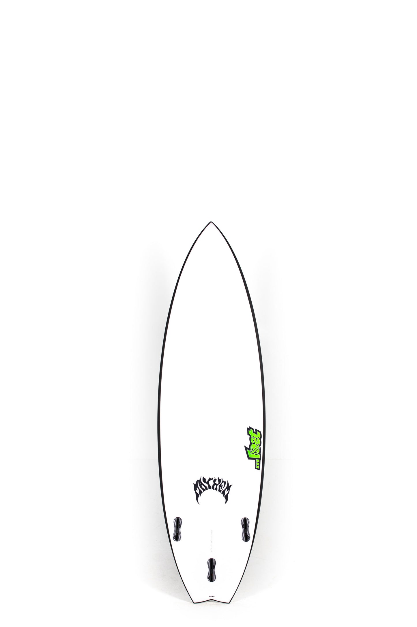 Black Sub Driver 3.0 size 5'8" on a white background by Pukas Surf Shop - 2