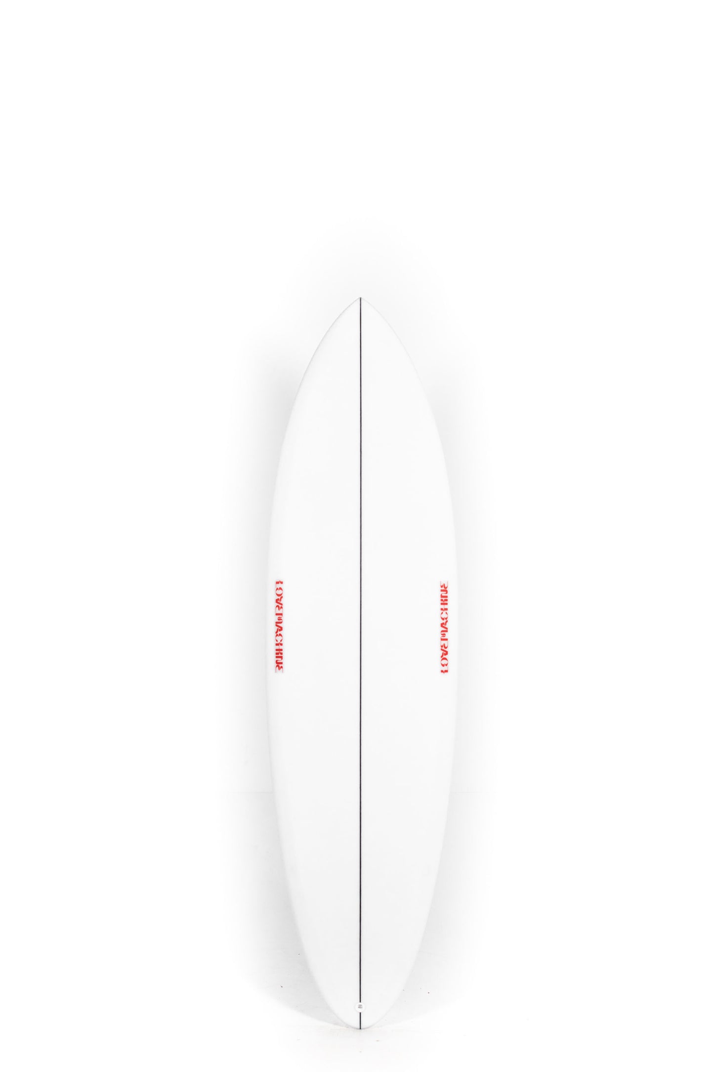 White Lovemachine Surfboard FM size 6'6" at Pukas Surf Shop