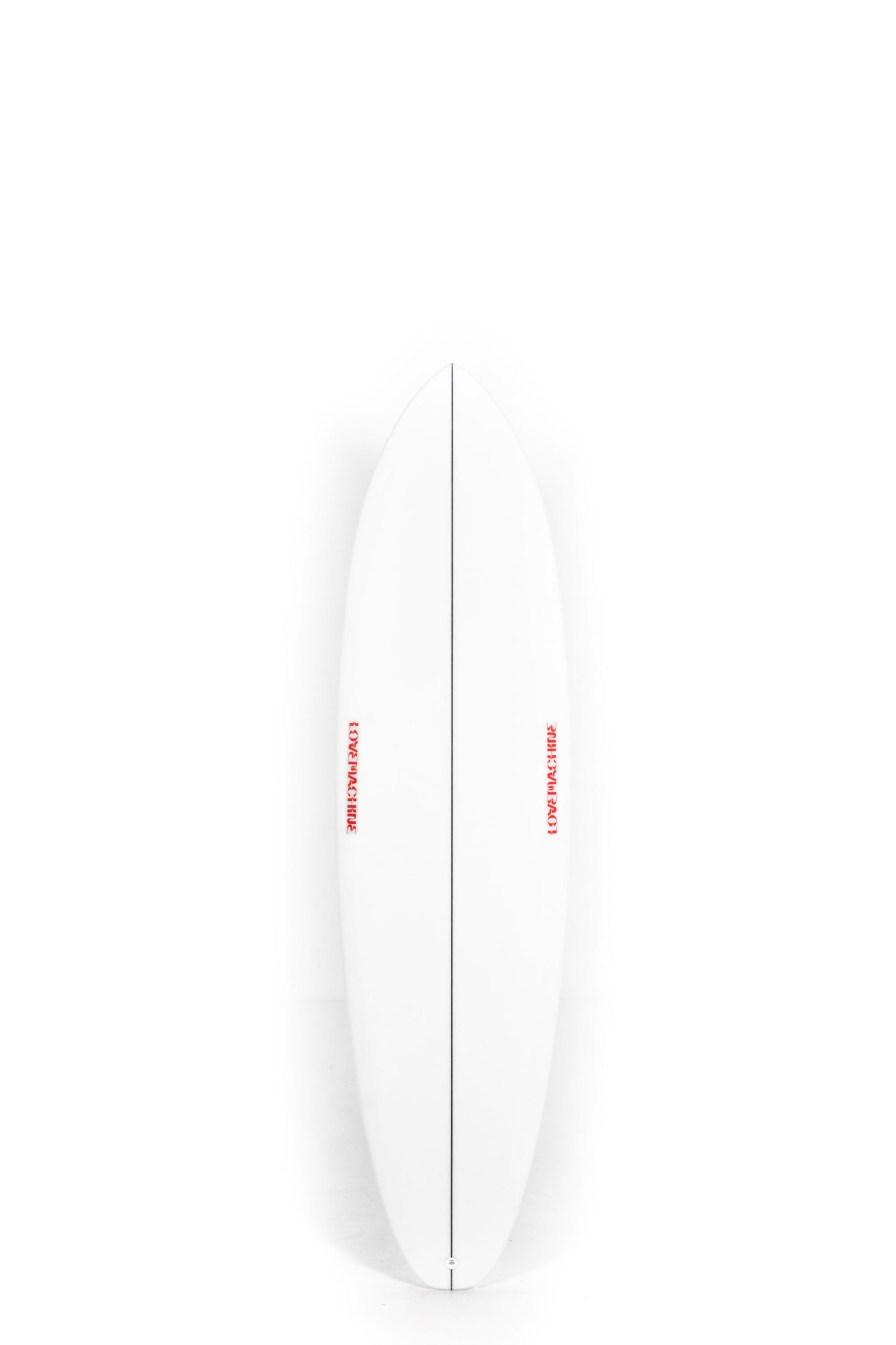 White Lovemachine Surfboard FM size 6'9" at Pukas Surf Shop