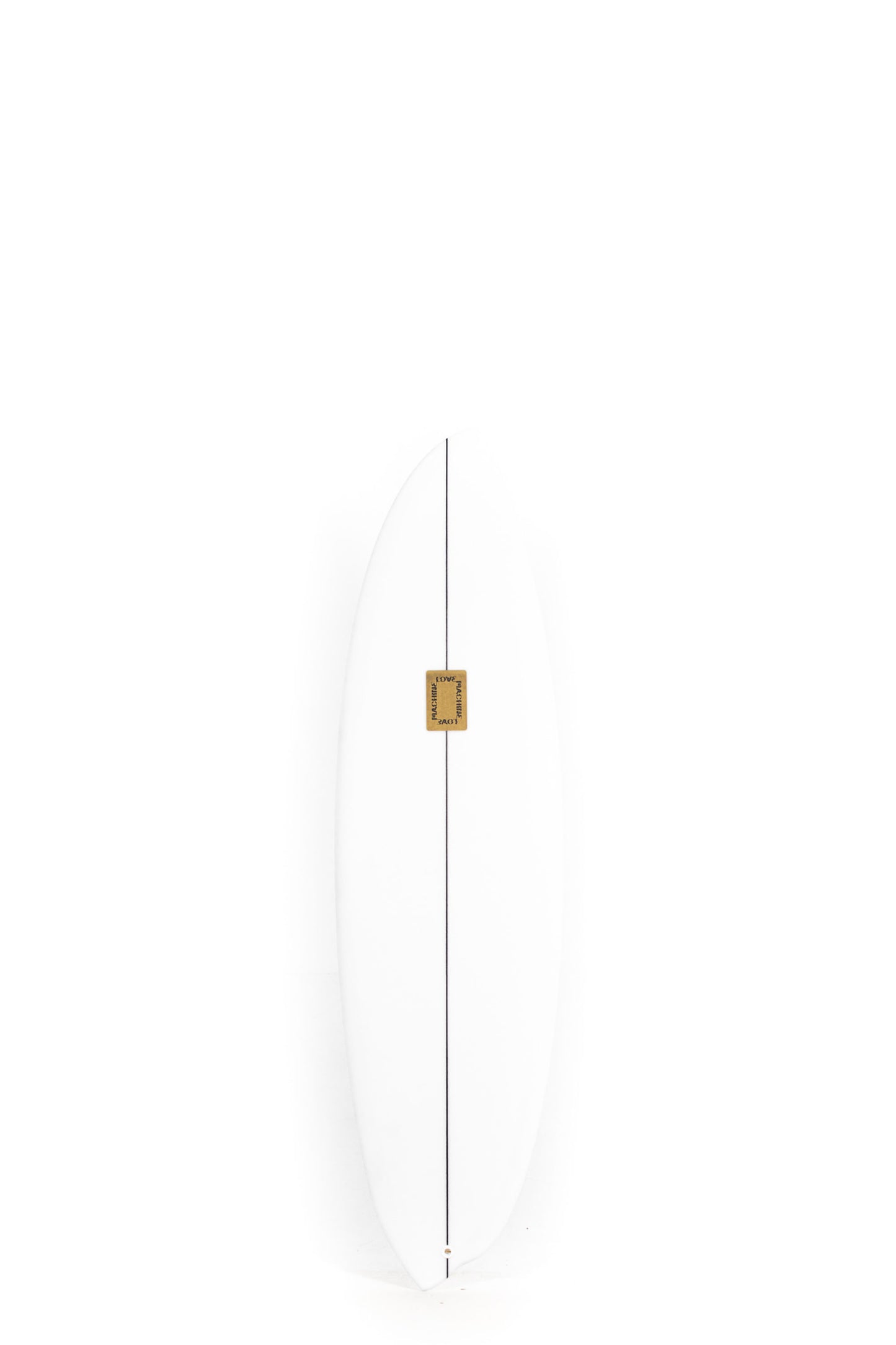 White Lovemachine Zambal Surfboard size 5'11" at Pukas Surf Shop