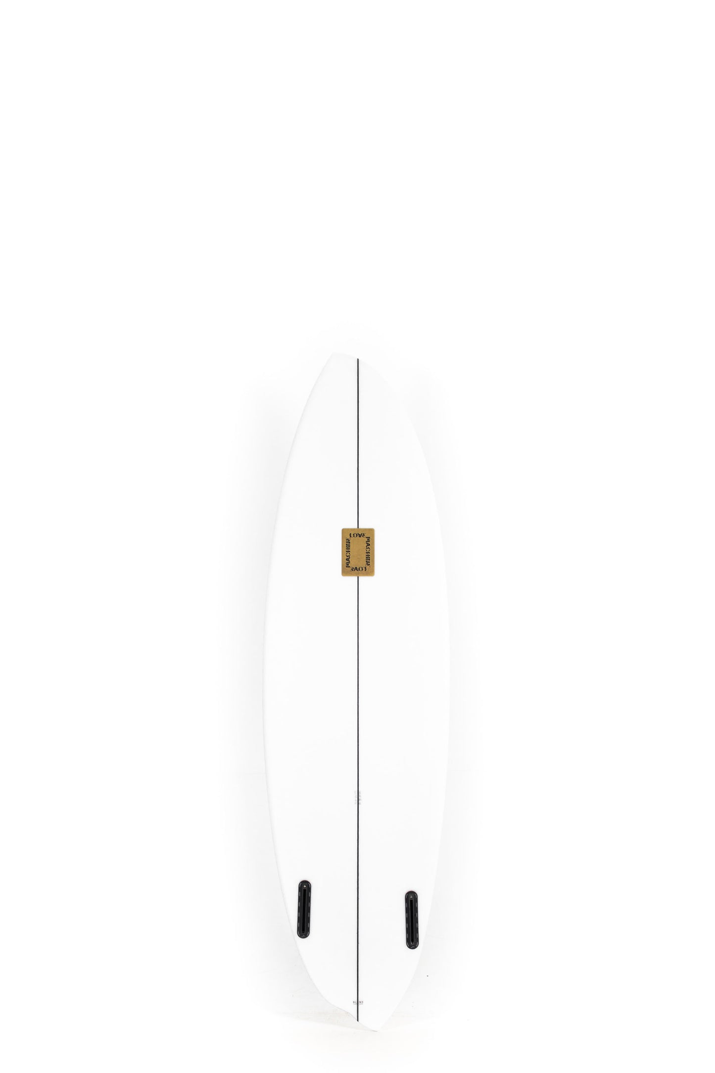 White Lovemachine Zambal Surfboard size 5'11" at Pukas Surf Shop-2