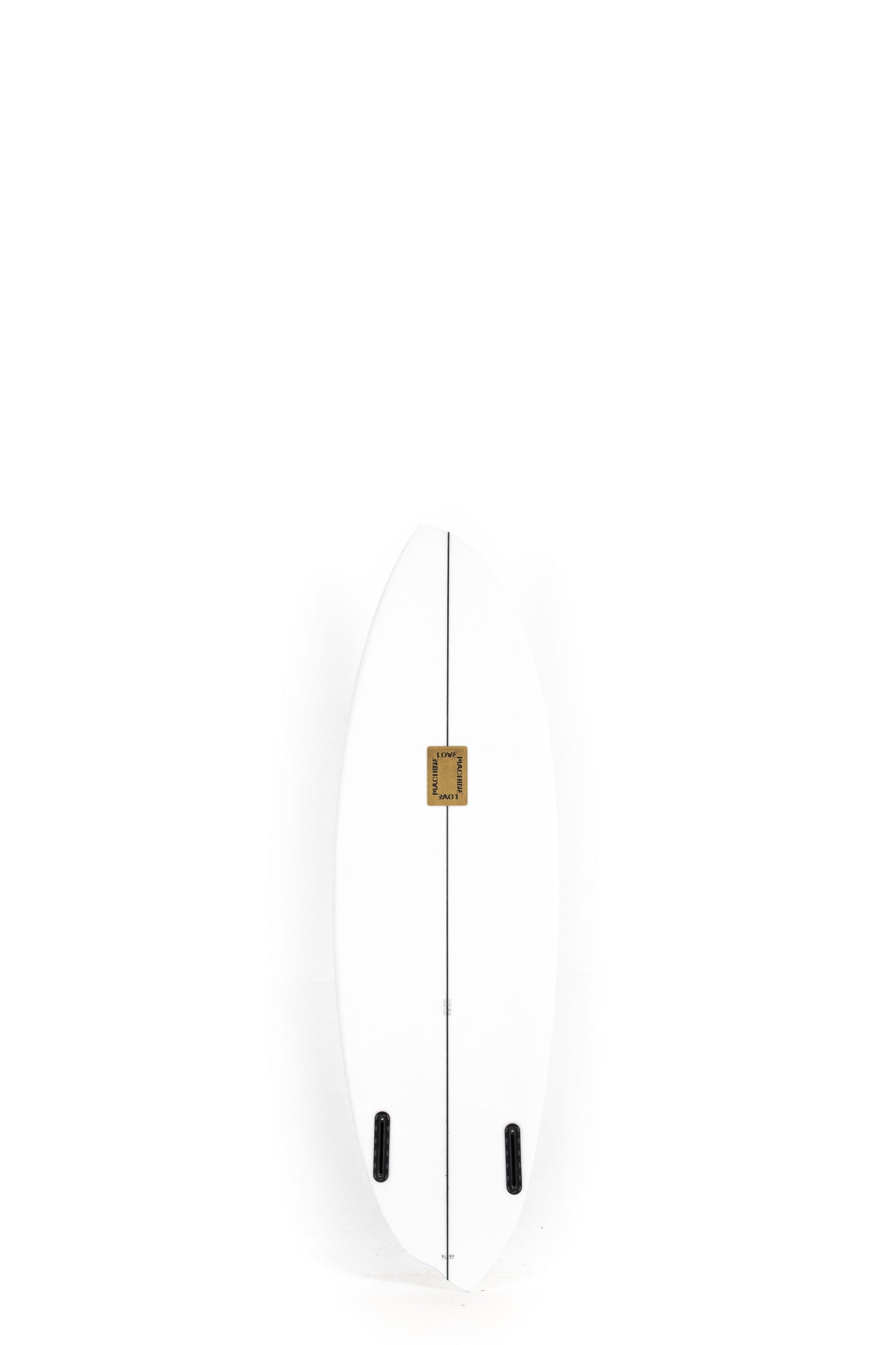 White Lovemachine Zambal Surfboard size 5'5" at Pukas Surf Shop-2