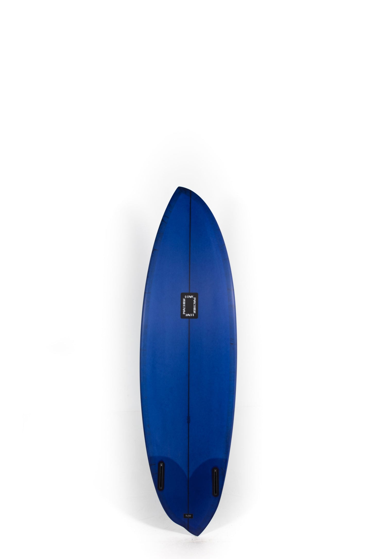 Blue Swirl Lovemachine Zambal Surfboards size 5'9" at Pukas Surf Shop-2