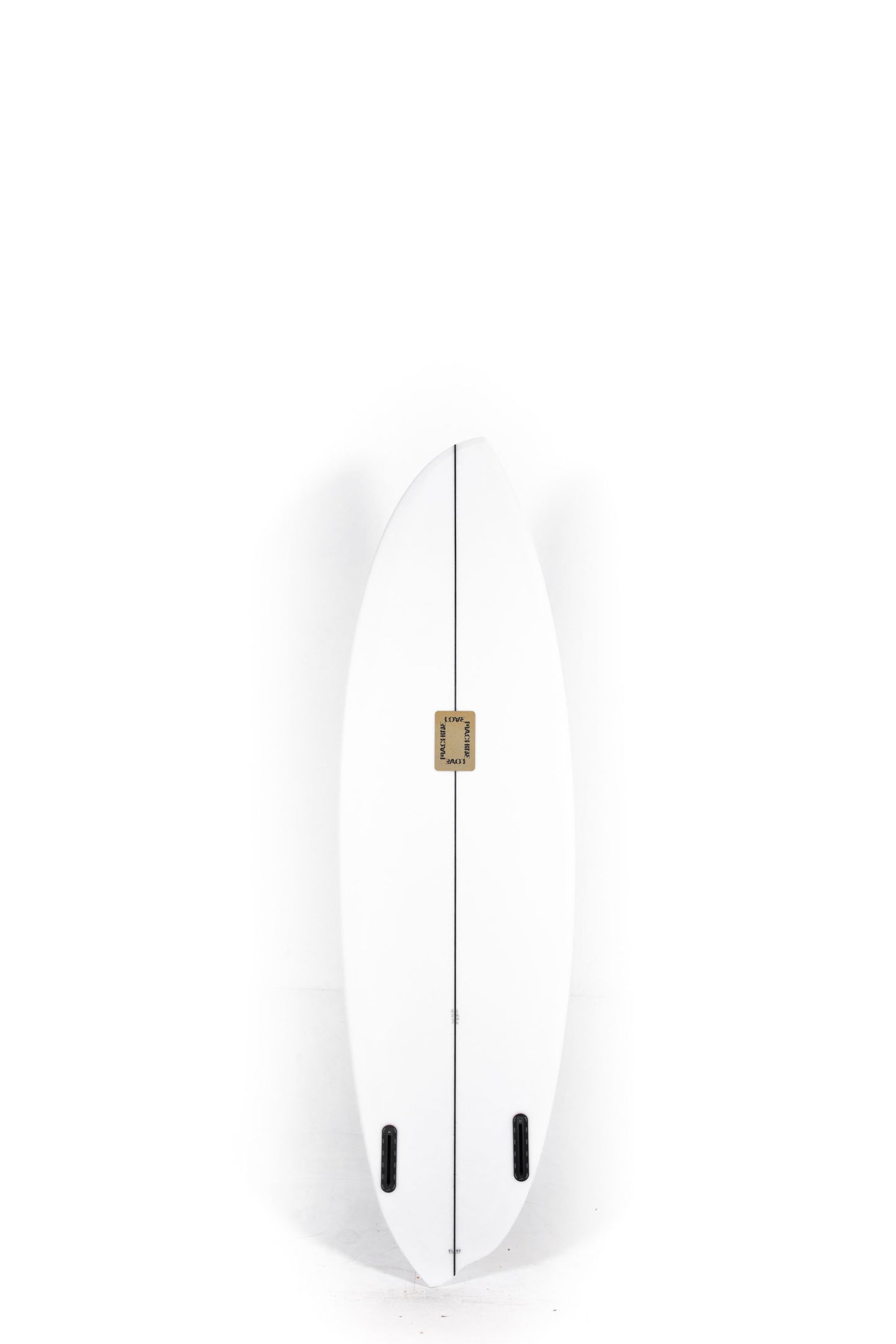 White Lovemachine Zambal Surfboard size 6'1" at Pukas Surf Shop-2