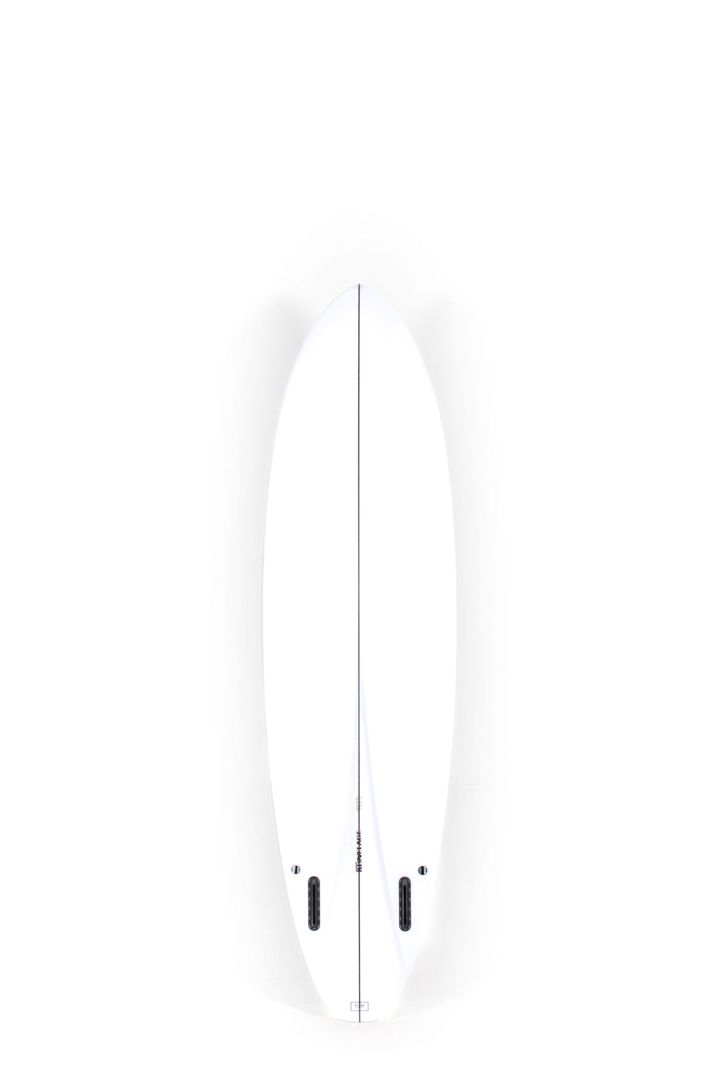White Lovemachine Surfboard FM size 6'9" at Pukas Surf Shop - 2