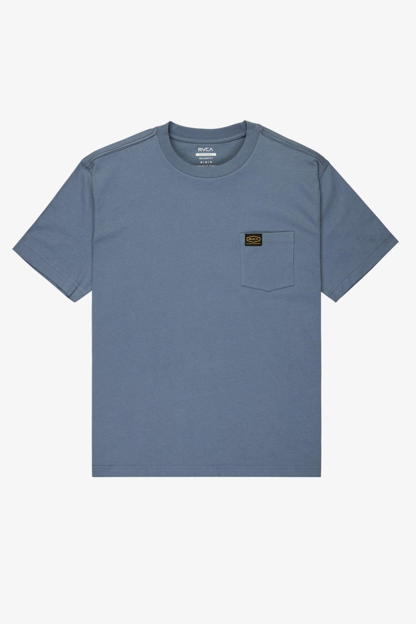 Pukas-Surf-Shop-MAn-Tee-Rvca-Americana-Pocket-Blue