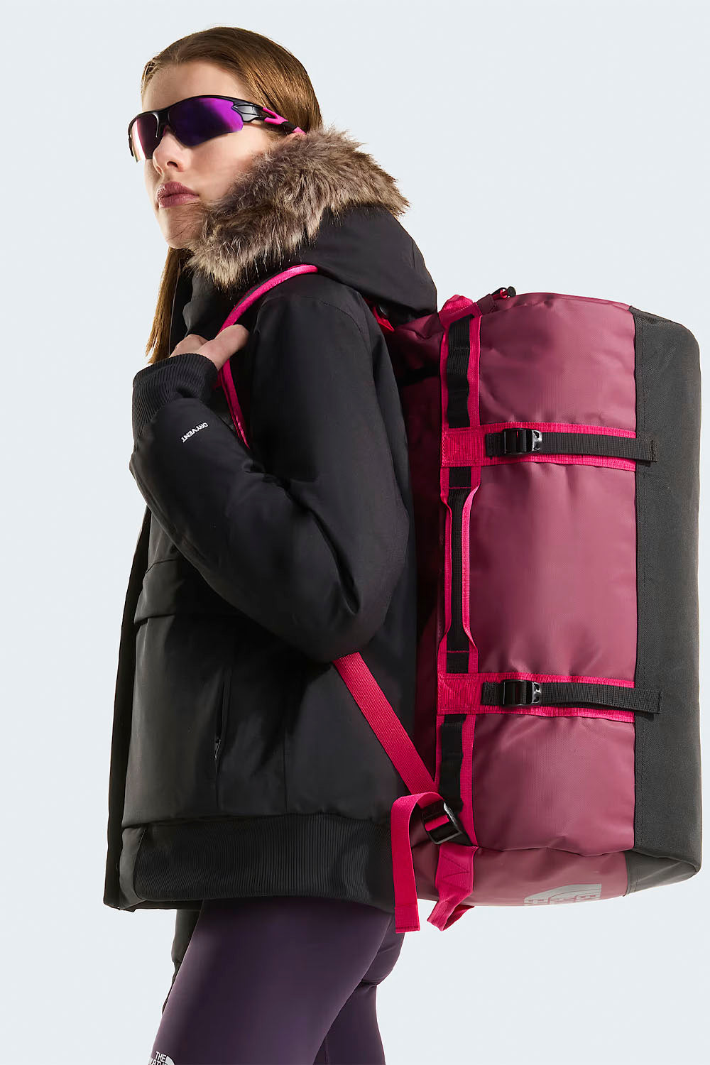 THE NORTH FACE Base Camp Duffel S Burgundy | Shop at PUKAS SURF SHOP