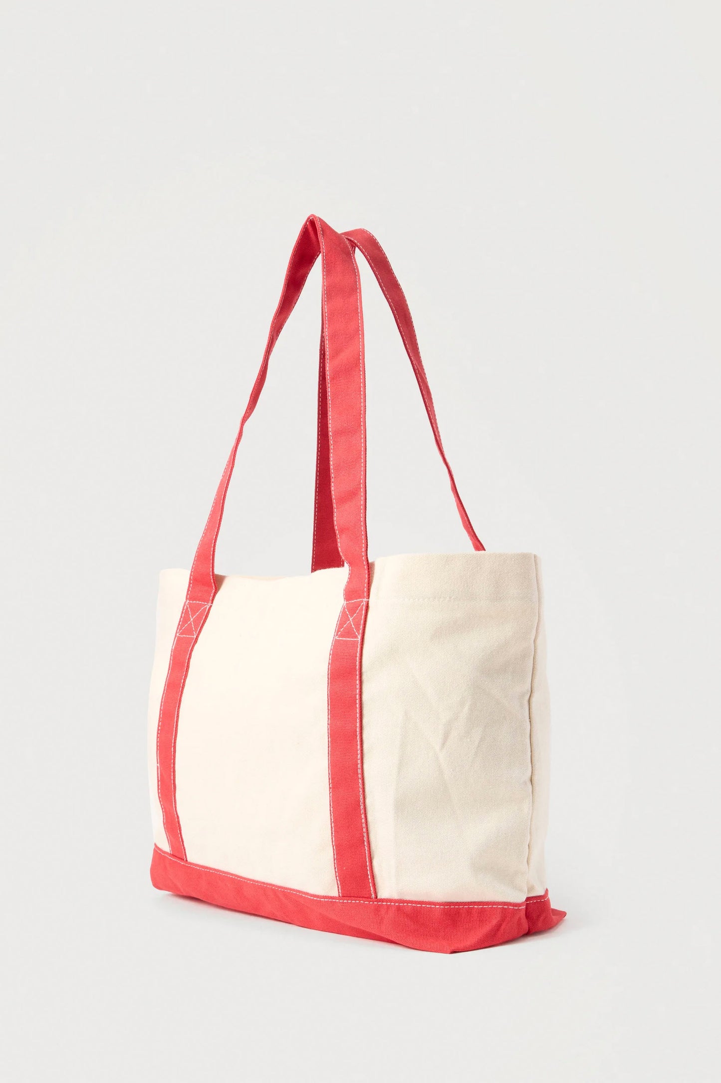 On Vacation Aperitif Shopping Bag White – oversized canvas tote bag at Pukas Surf Shop