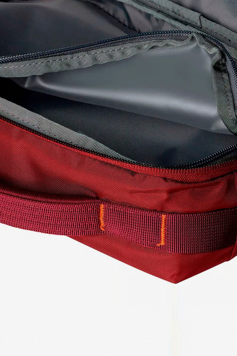 The North Face BCV Toiletry Kit in Sumac/Iron Bronze – compact structured travel wash bag | Pukas Surf Shop