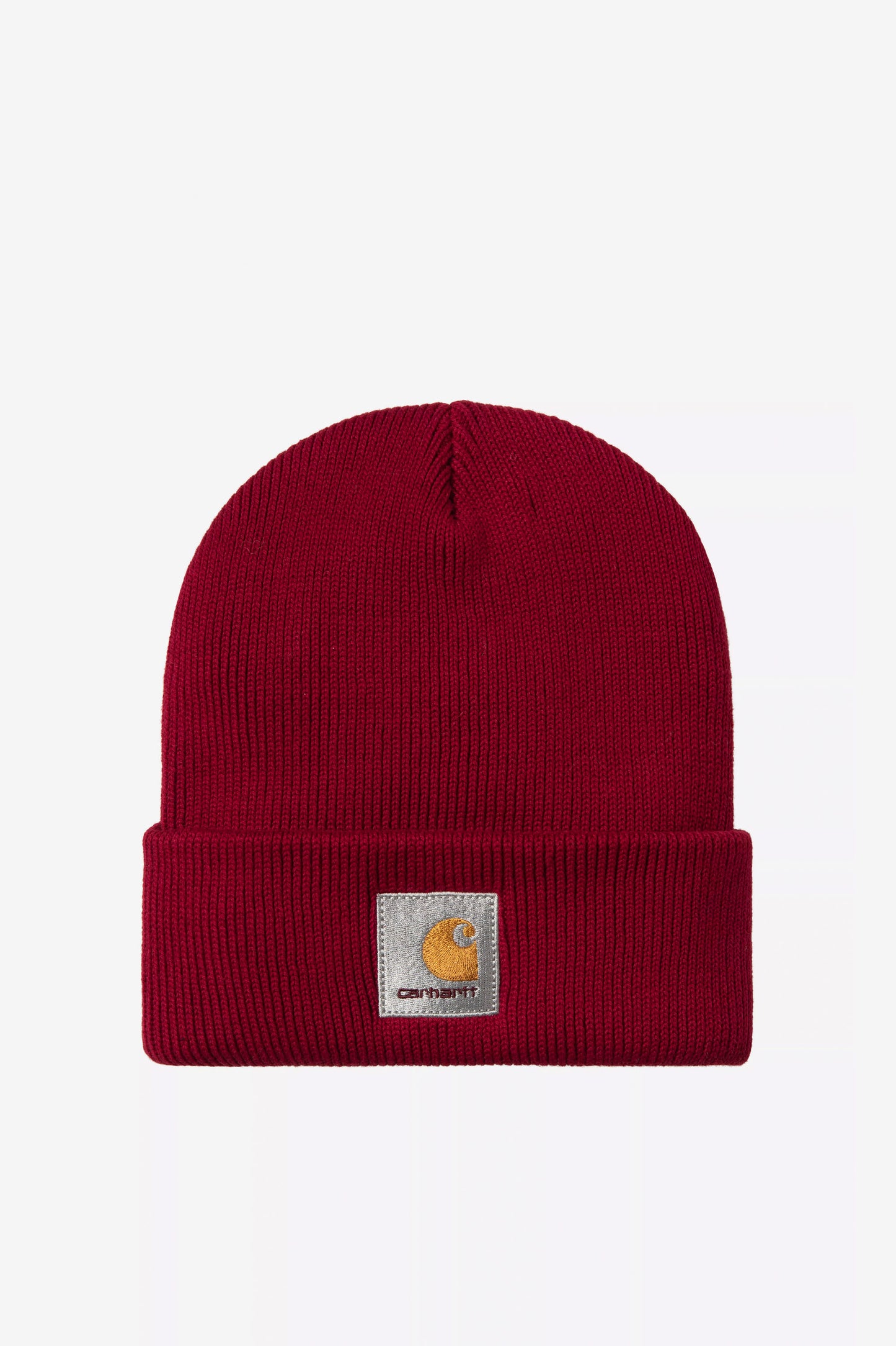 Pukas Surf Shop Carhartt WIP rib-knit beanie in scarlet