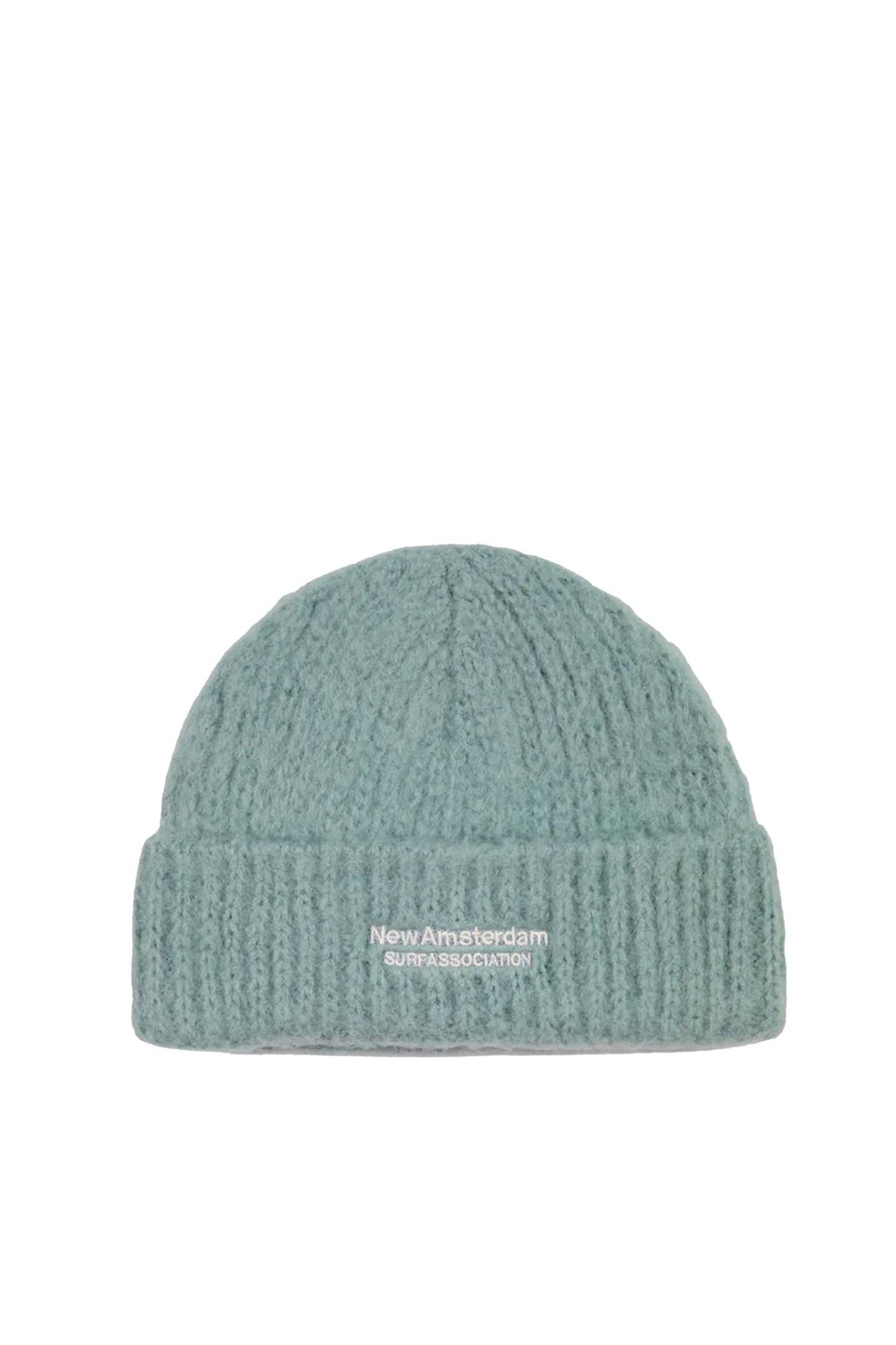Blue beanie with 'New Amsterdam' logo Pukas Surf Shop