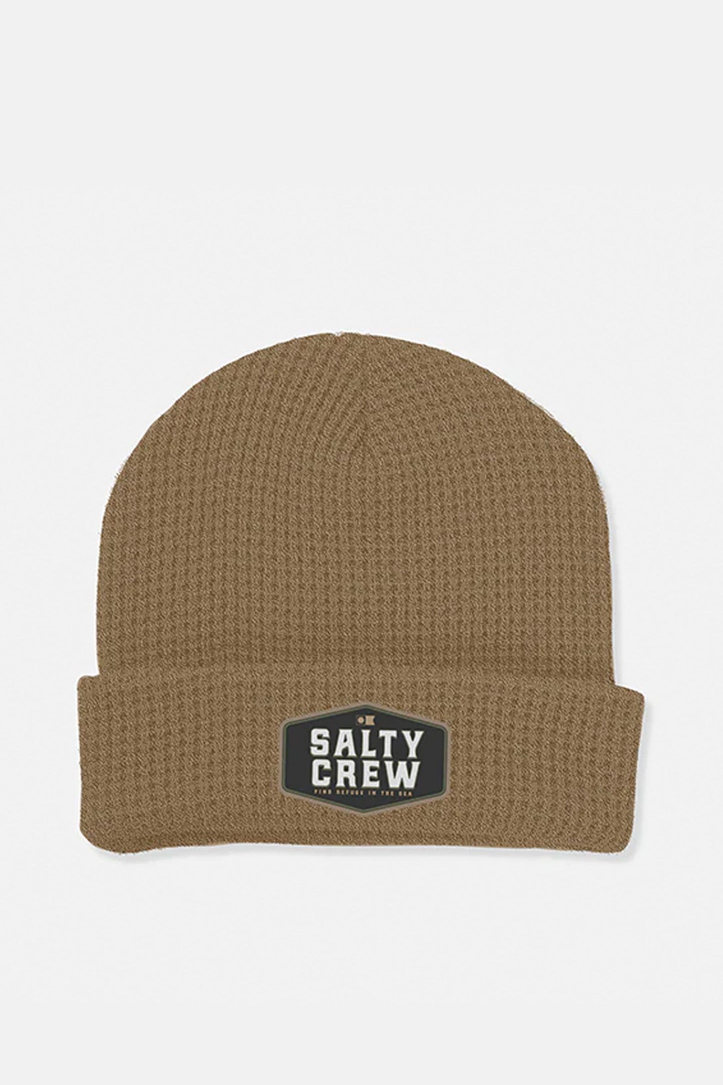 Pukas Surf Shop Salty Crew knit beanie in khaki
