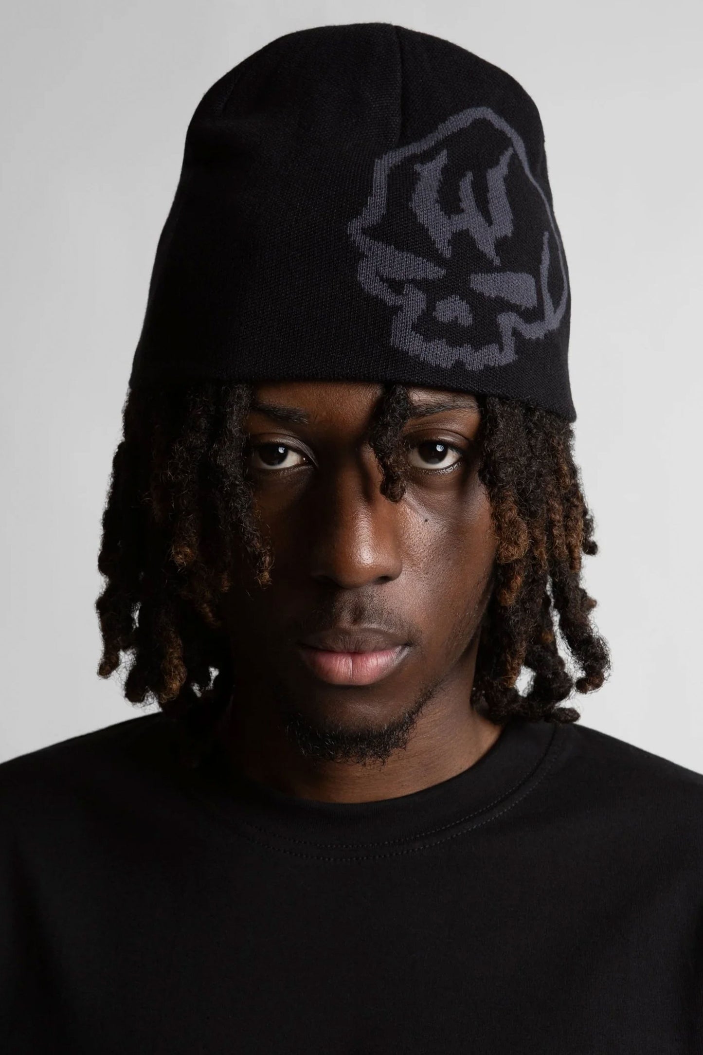 Wasted Paris Black reversible beanie Pukas Surf Shop