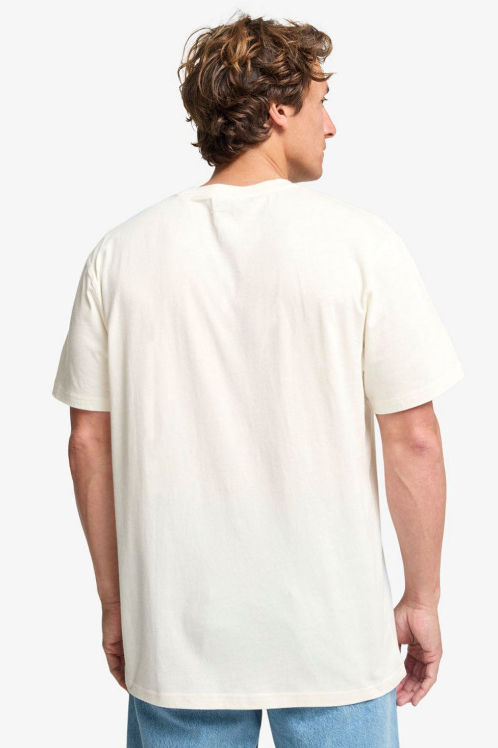Billabong x Russell Spencer Subconscious Premium Tee in Off White