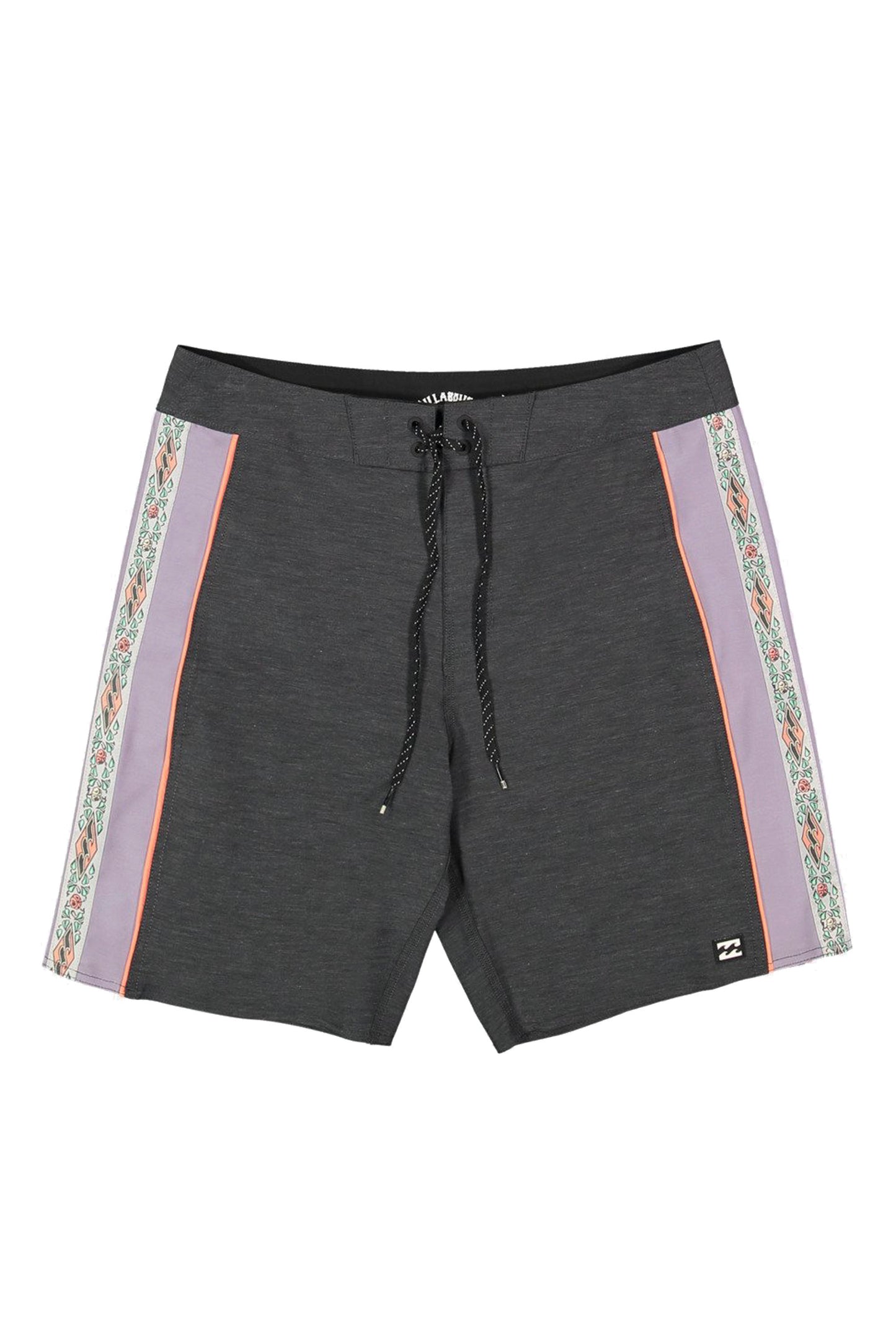 BILLABONG DBAH Pro boardshort fabric and construction detail - lightweight recycled PET boardshorts