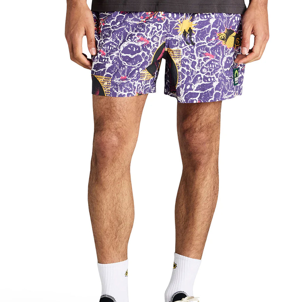 Pukas Surf Shop Man Boardshort Deus Future History Violet