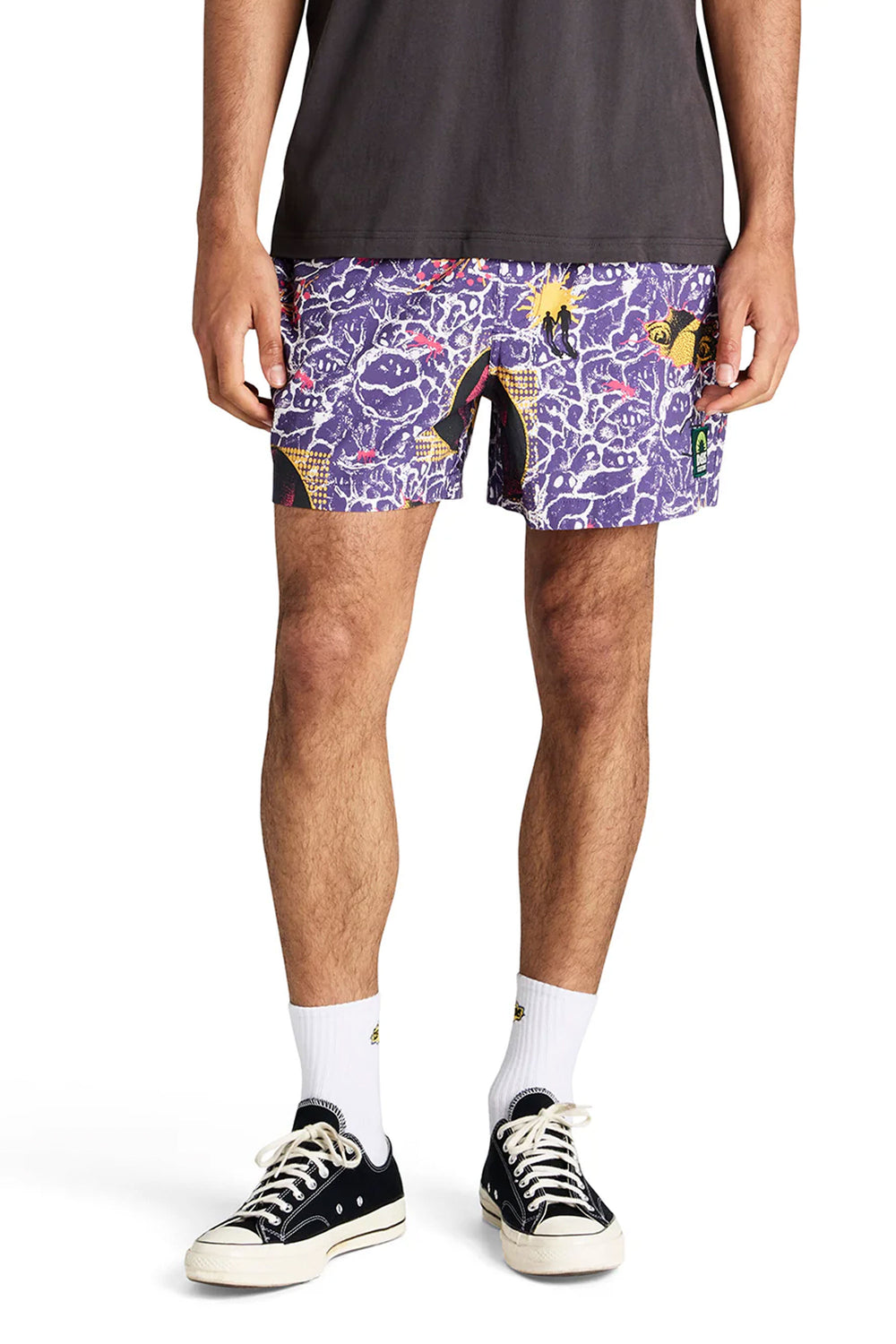 Pukas Surf Shop Man Boardshort Deus Future History Violet
