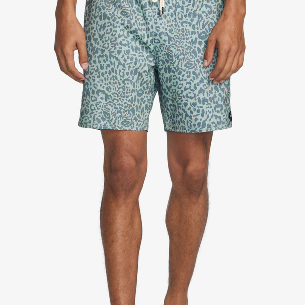 Pukas Surf Shop Man Boardshort Rvca Barnes Elastic Short Blue Haze