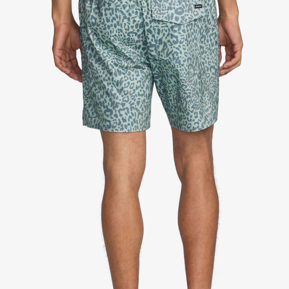 Pukas Surf Shop Man Boardshort Rvca Barnes Elastic Short Blue Haze