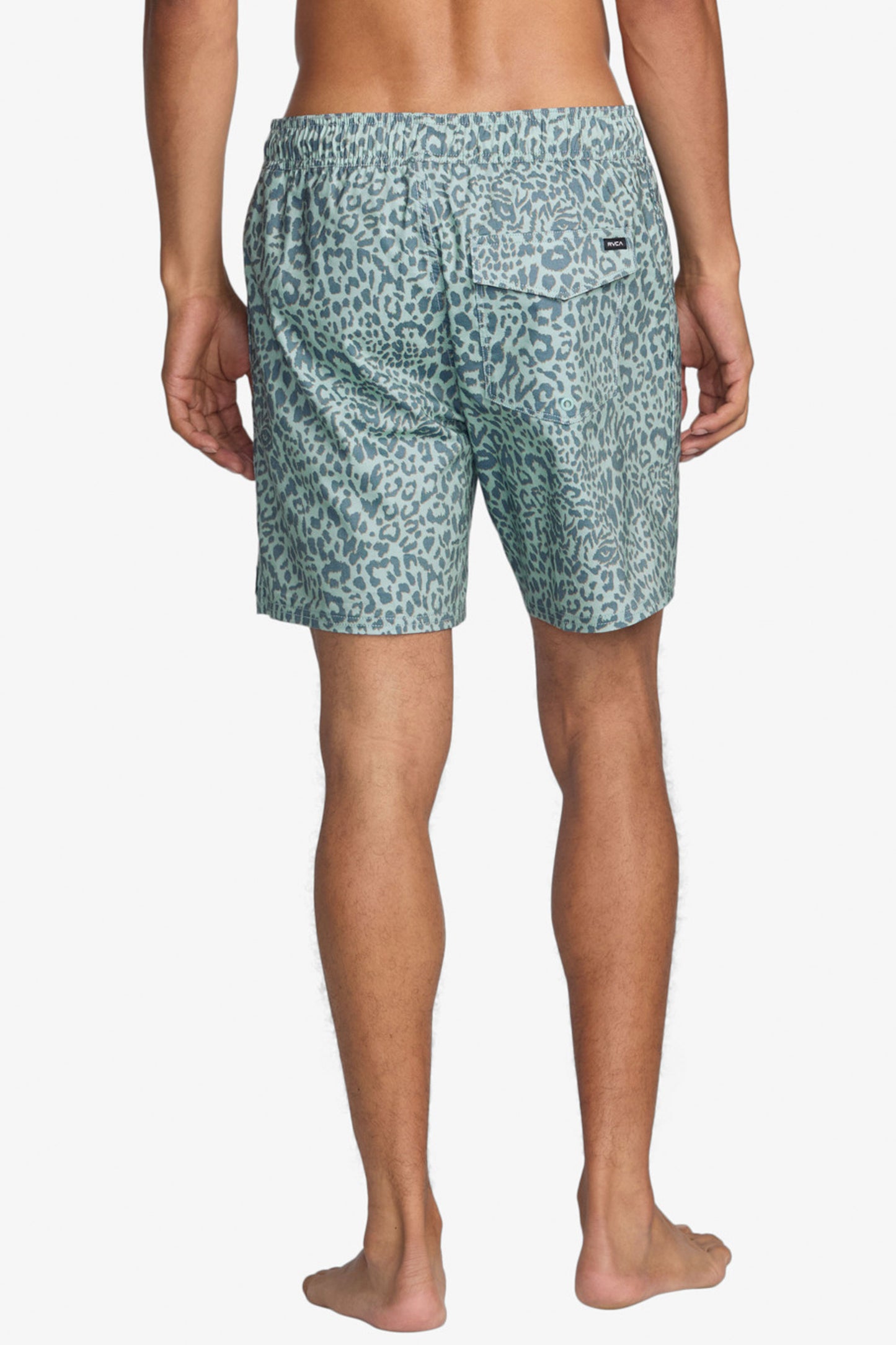 Pukas Surf Shop Man Boardshort Rvca Barnes Elastic Short Blue Haze