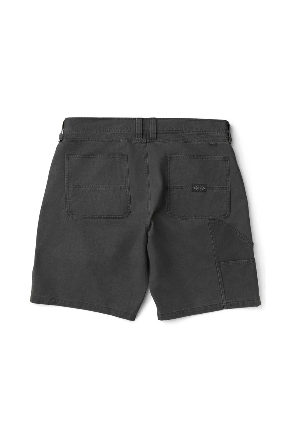 Black shorts on a white background