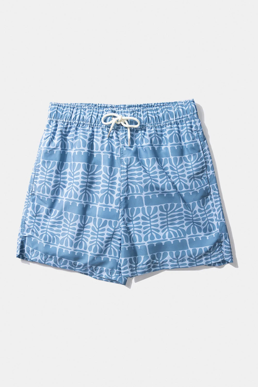 Pukas Surf Shop Man Boardshorts Edmmond Leaves Plain Steel