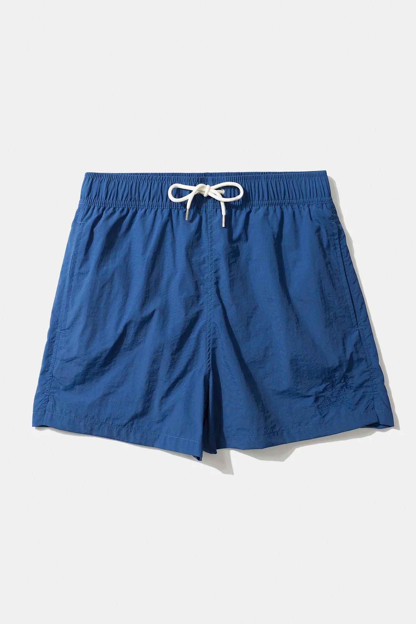 Edmmond Tumbler Boardshort in plain dark blue — men's minimal surf boardshort at Pukas Surf Shop