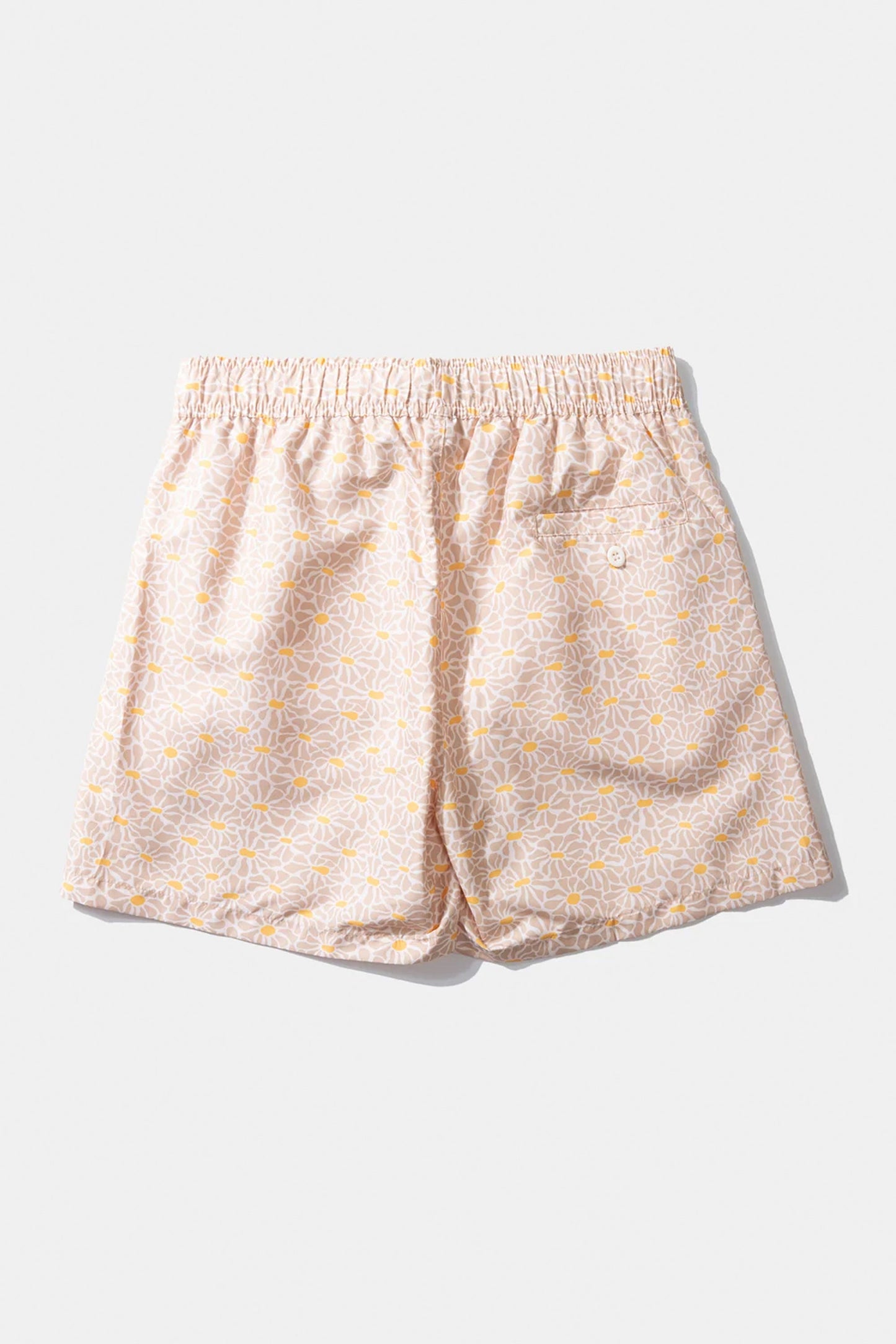 Pukas Surf Shop Man Boardshorts Edmmond Wild Flowers Plain Tan