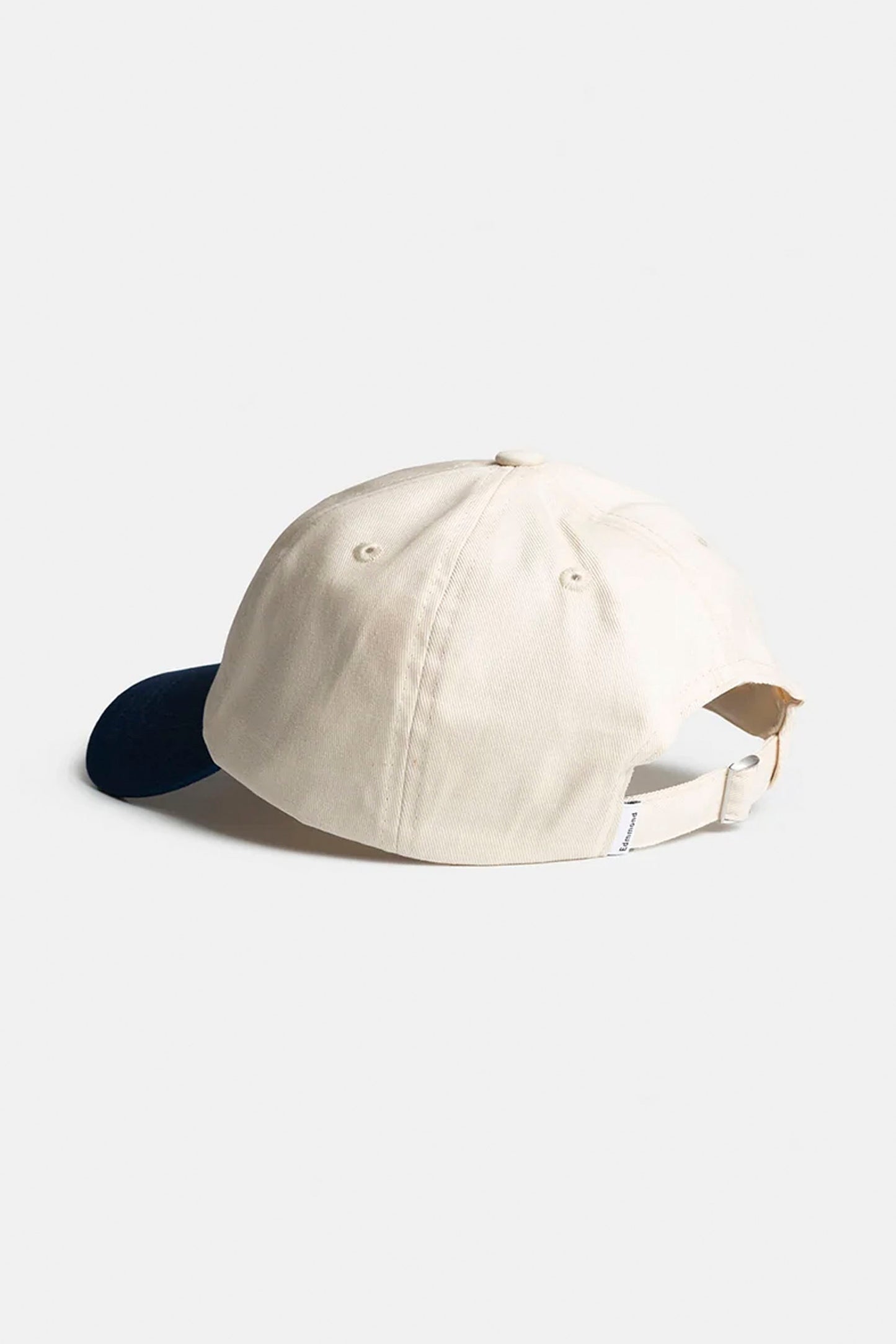 Edmmond Core Cap in plain off white — clean minimal men's cap at Pukas Surf Shop