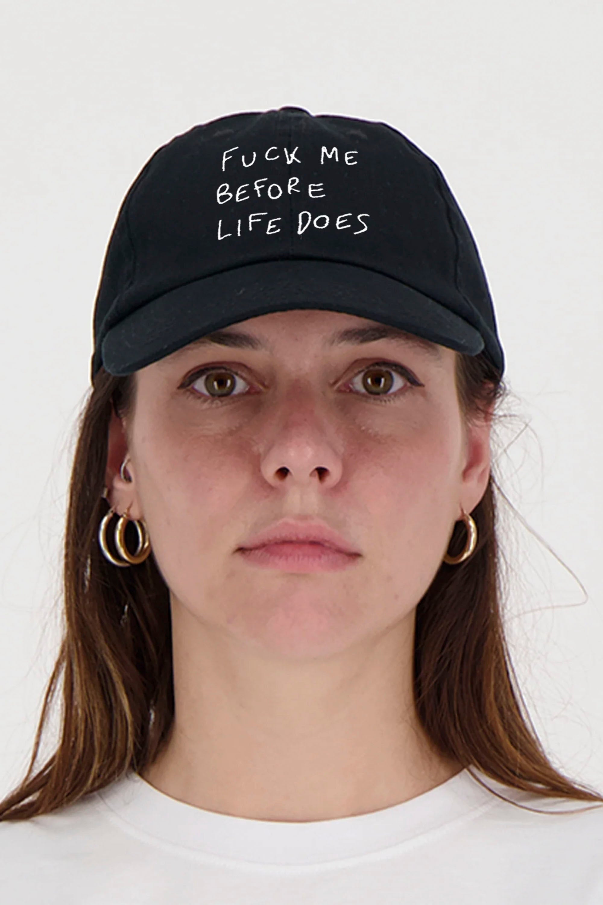 ENCRÉ F*ck Me Before Life Does Cap | Shop at PUKAS SURF SHOP