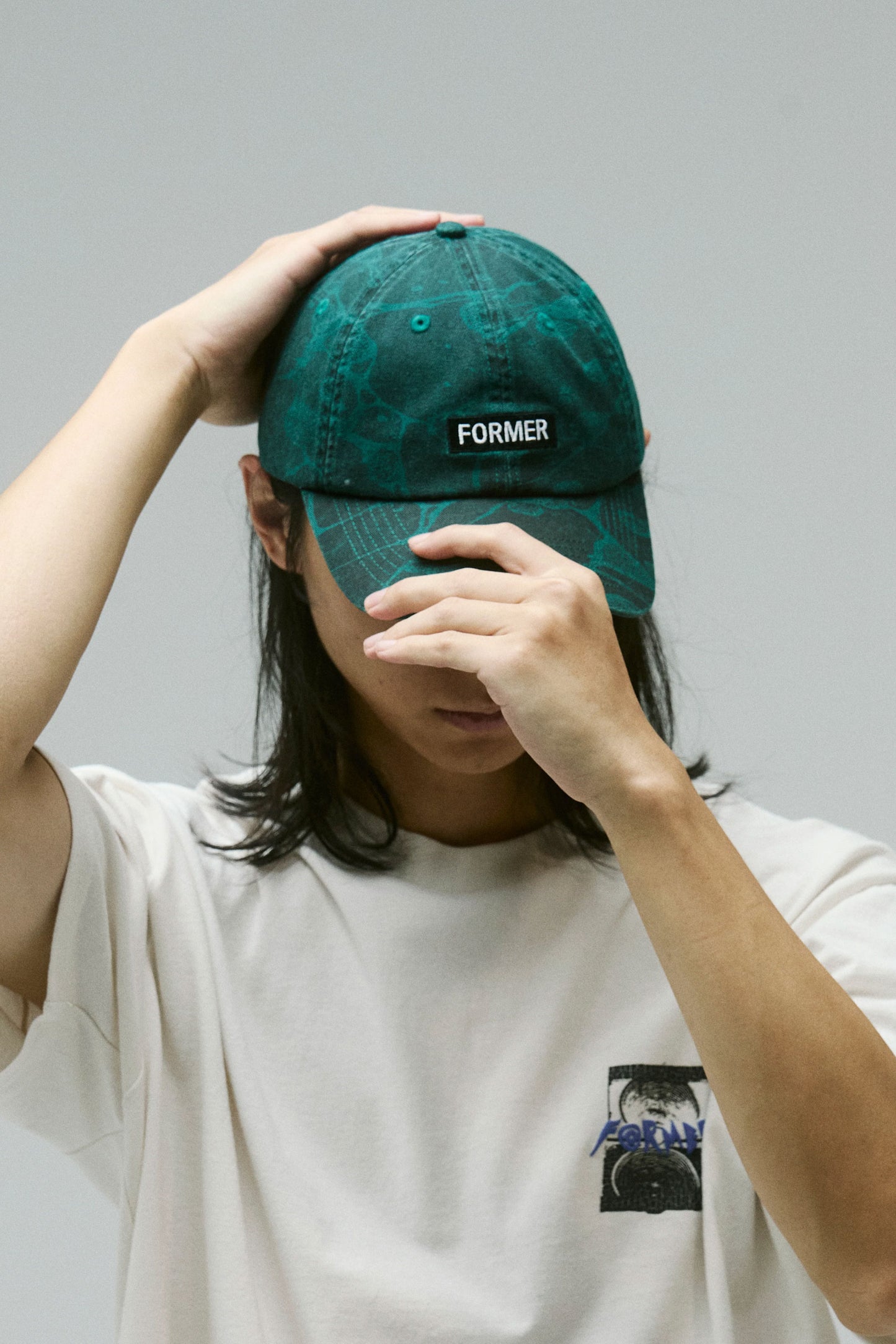 Pukas Surf Shop Man Cap Former Legacy Rose Petrol