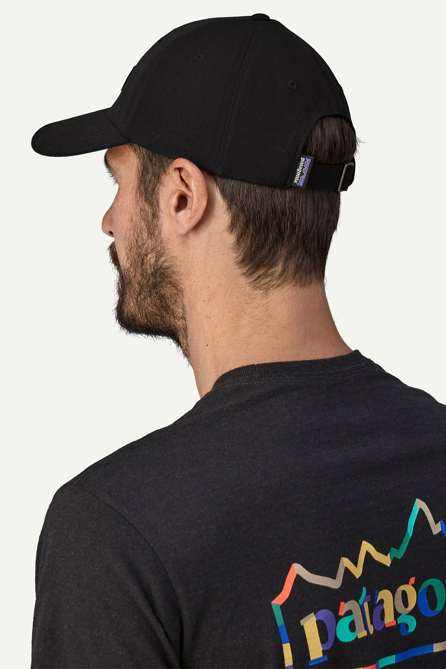 Pukas Surf Shop Patagonia P-6 Label Trad Cap in Black