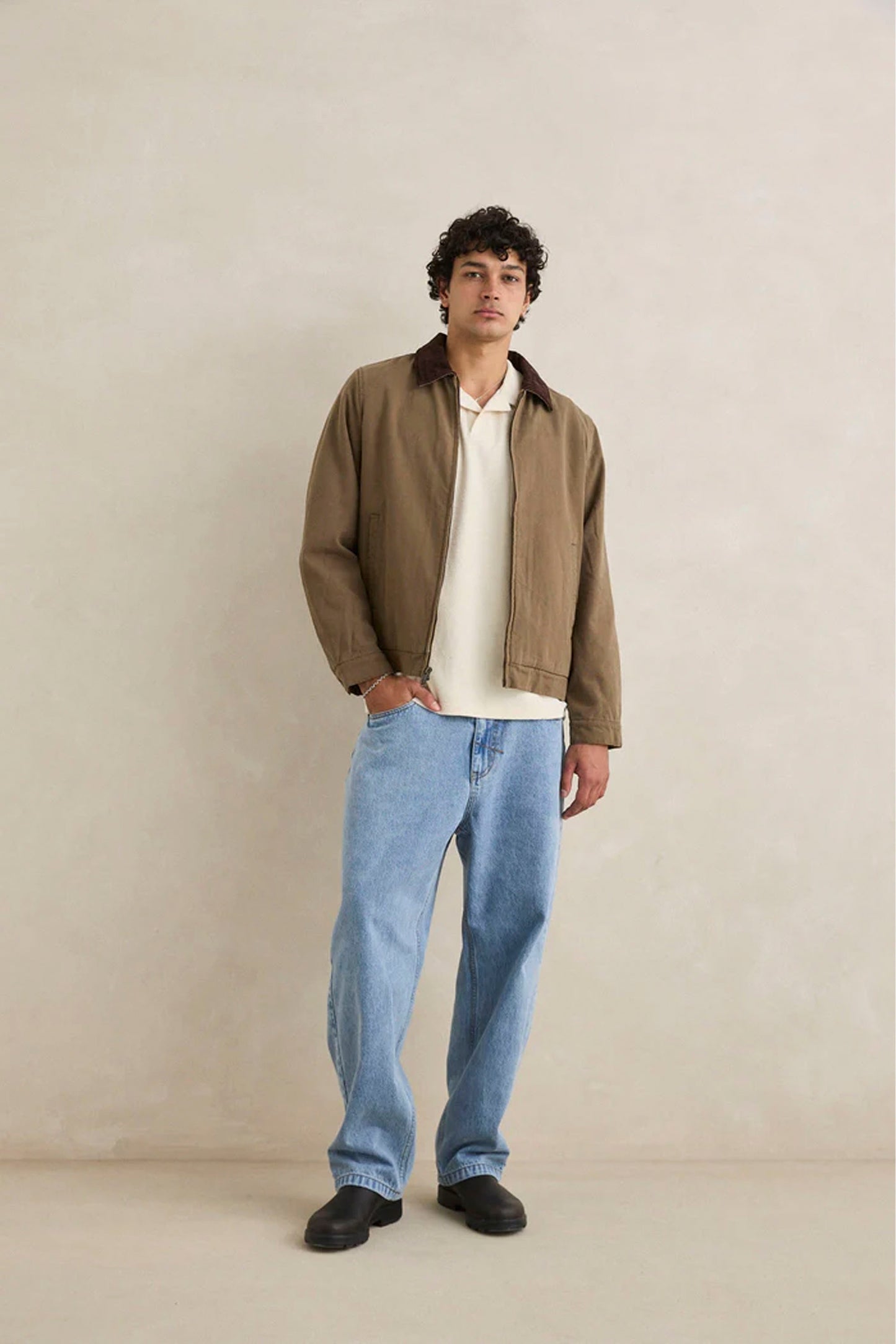 Rhythm James Jacket Oak Sherpa Lined | Shop at PUKAS SURF SHOP Rhythm James Jacket Oak Sherpa Lined | Shop at PUKAS SURF SHOP